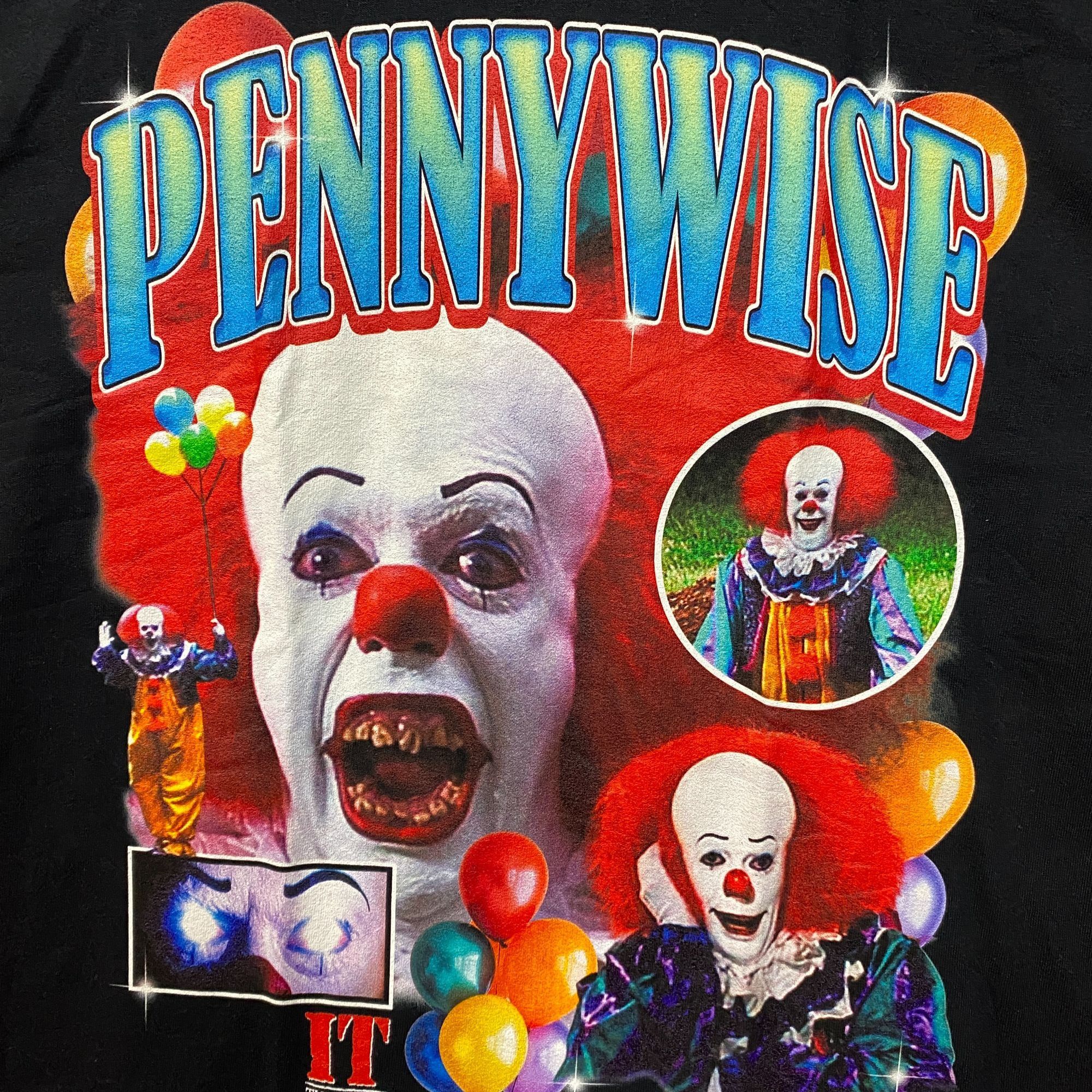 Ripple Junction IT Pennywise The Dancing Clown Collage Horror Movie T-Shirt Size US M / EU 48-50 / 2 - 2 Thumbnail