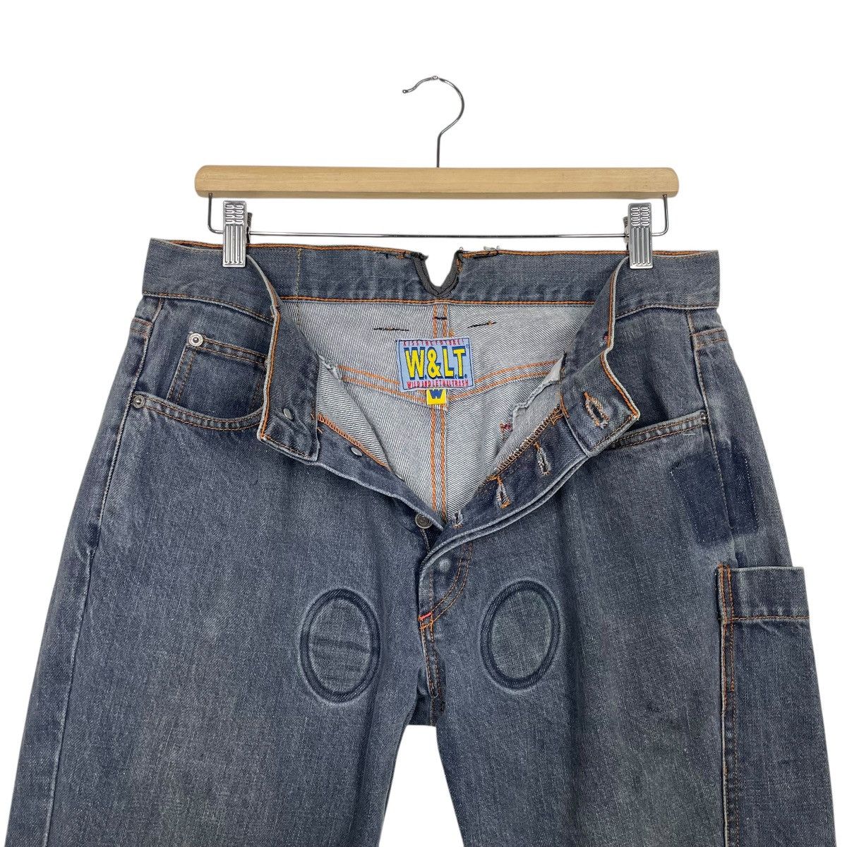 Walter Van Beirendonck W&Lt Walter Van Beirendonck Padded Pistol Holster Jeans Size US 34 / EU 50 - 15 Thumbnail