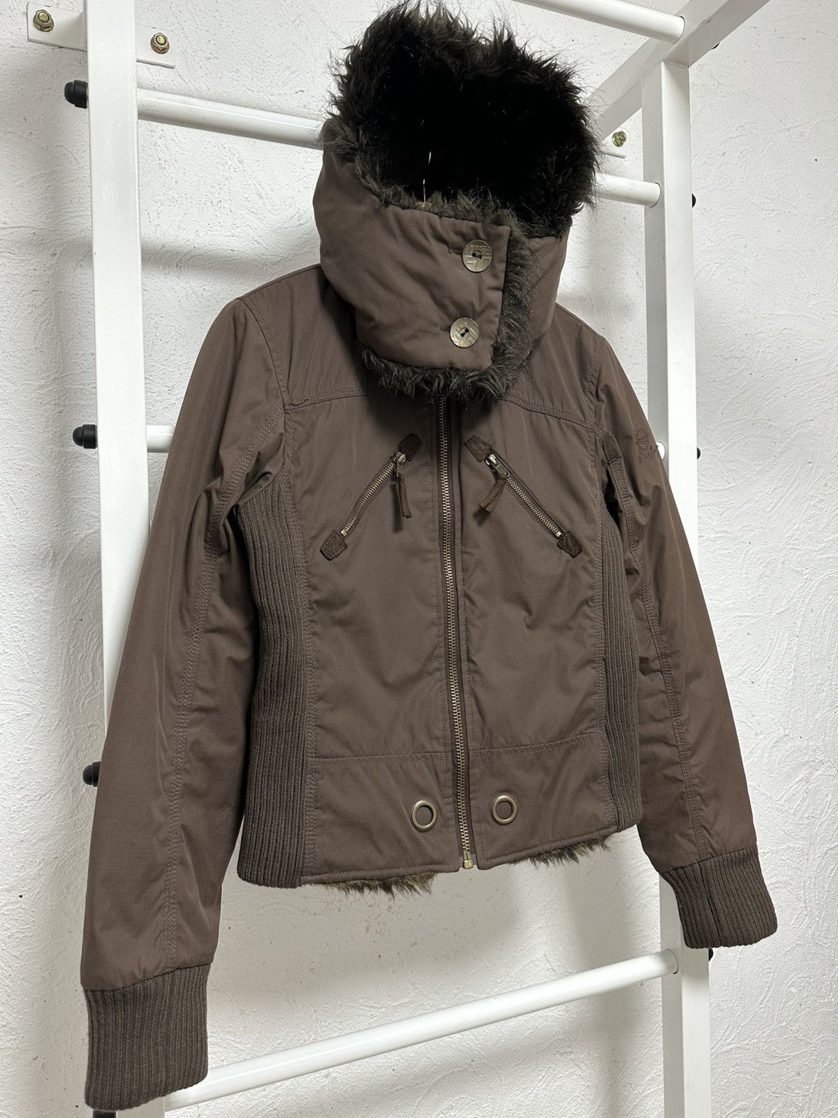 Miss Sixty Miss Sixty Women’s Bomber Jacket Size L Y2K Vintage 2000s Size L / US 10 / IT 46 - 3 Thumbnail