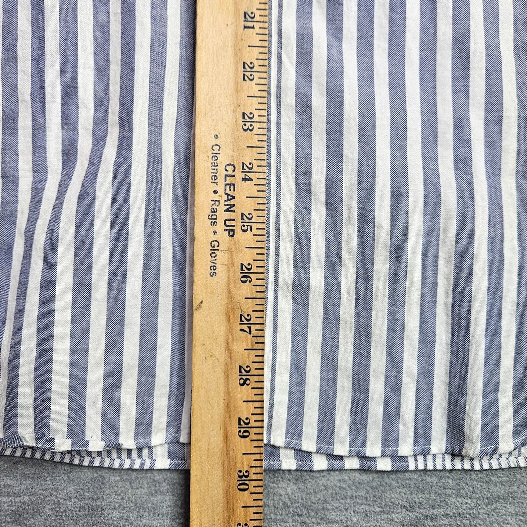 J.Crew J.Crew The Broken-In Oxford Slim Grey White Stripes Button Up Shirt Size L NEW Size US L / EU 52-54 / 3 - 5 Thumbnail