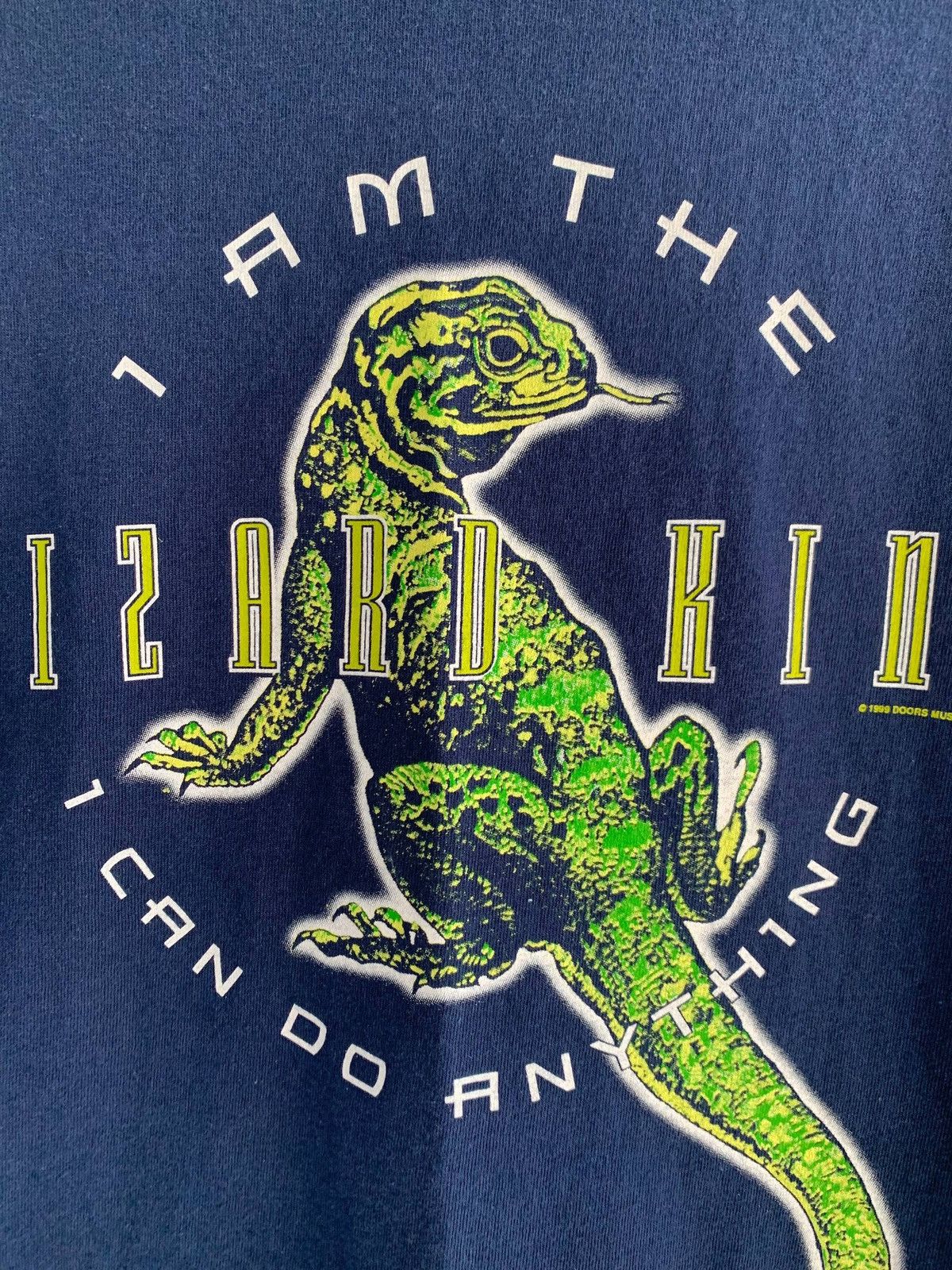 Hanes Vintage 1999 The Doors Lizard King Preshrunk Hanes T-Shirt Size US L / EU 52-54 / 3 - 9 Thumbnail