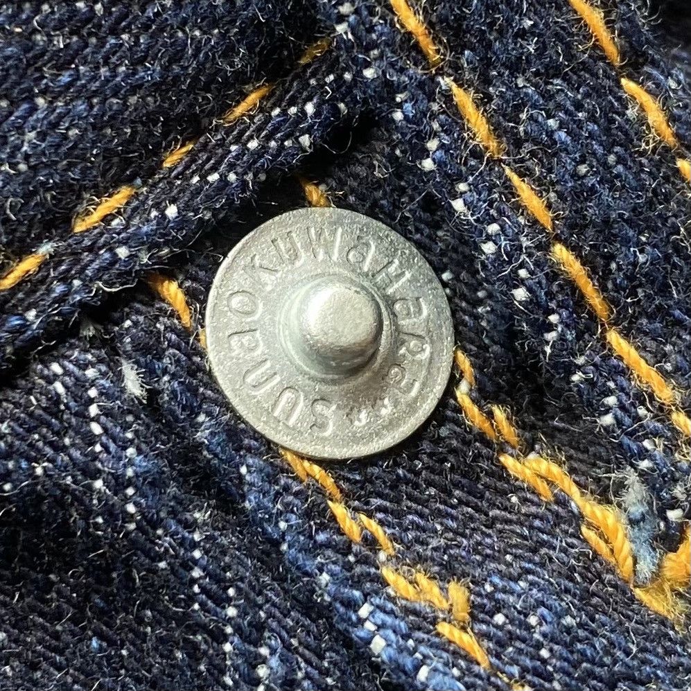 Issey Miyake × Japanese Brand × Sunao Kuwahara ISSEY MIYAKE SUNAO KUWAHARA SELVEDGE DENIM SKIRT🔥 Size 28" / US 6 / IT 42 - 8 Thumbnail