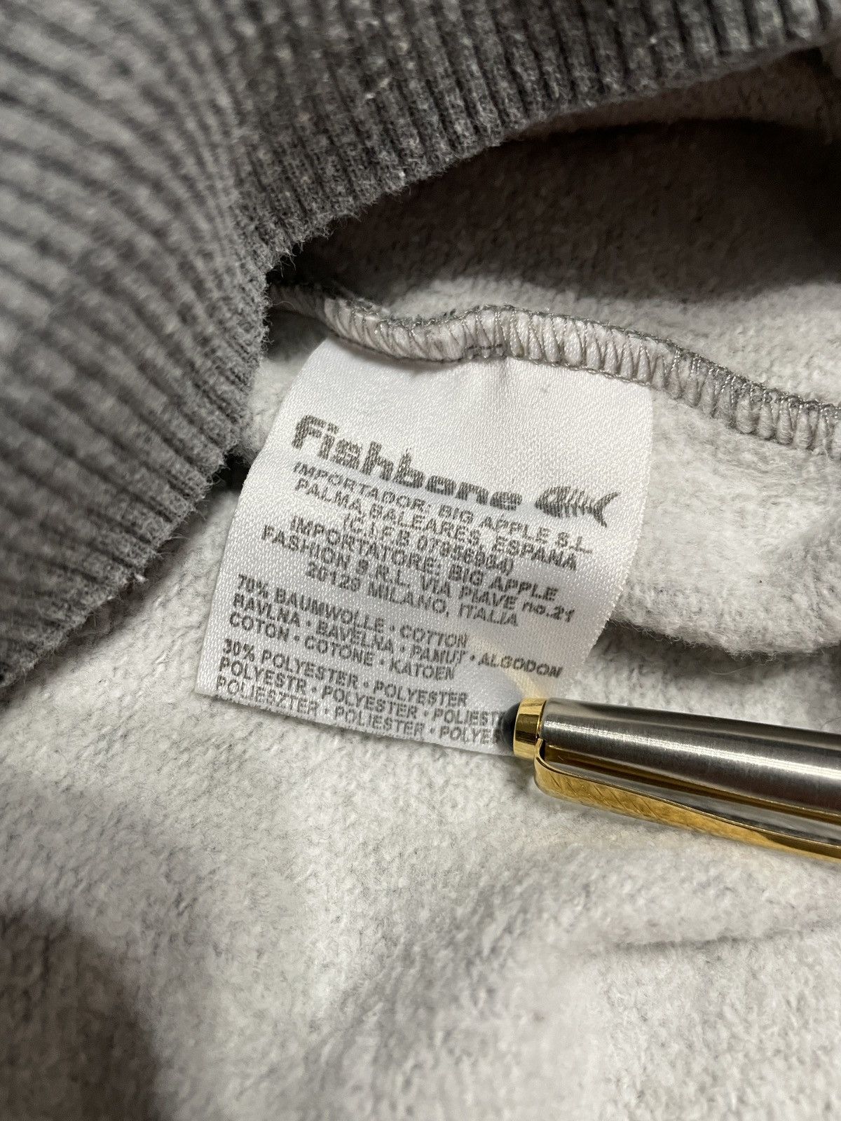 Japanese Brand × Vintage 90s Fishbone Sweatshirt Size US L / EU 52-54 / 3 - 4 Thumbnail