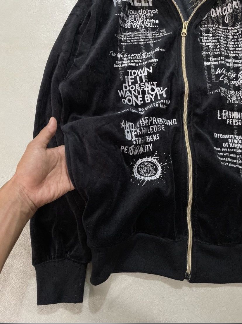Japanese Brand VTG Beaumont Poem faux fur Ifsixwasnine LGB Hoodie Size US L / EU 52-54 / 3 - 6 Thumbnail