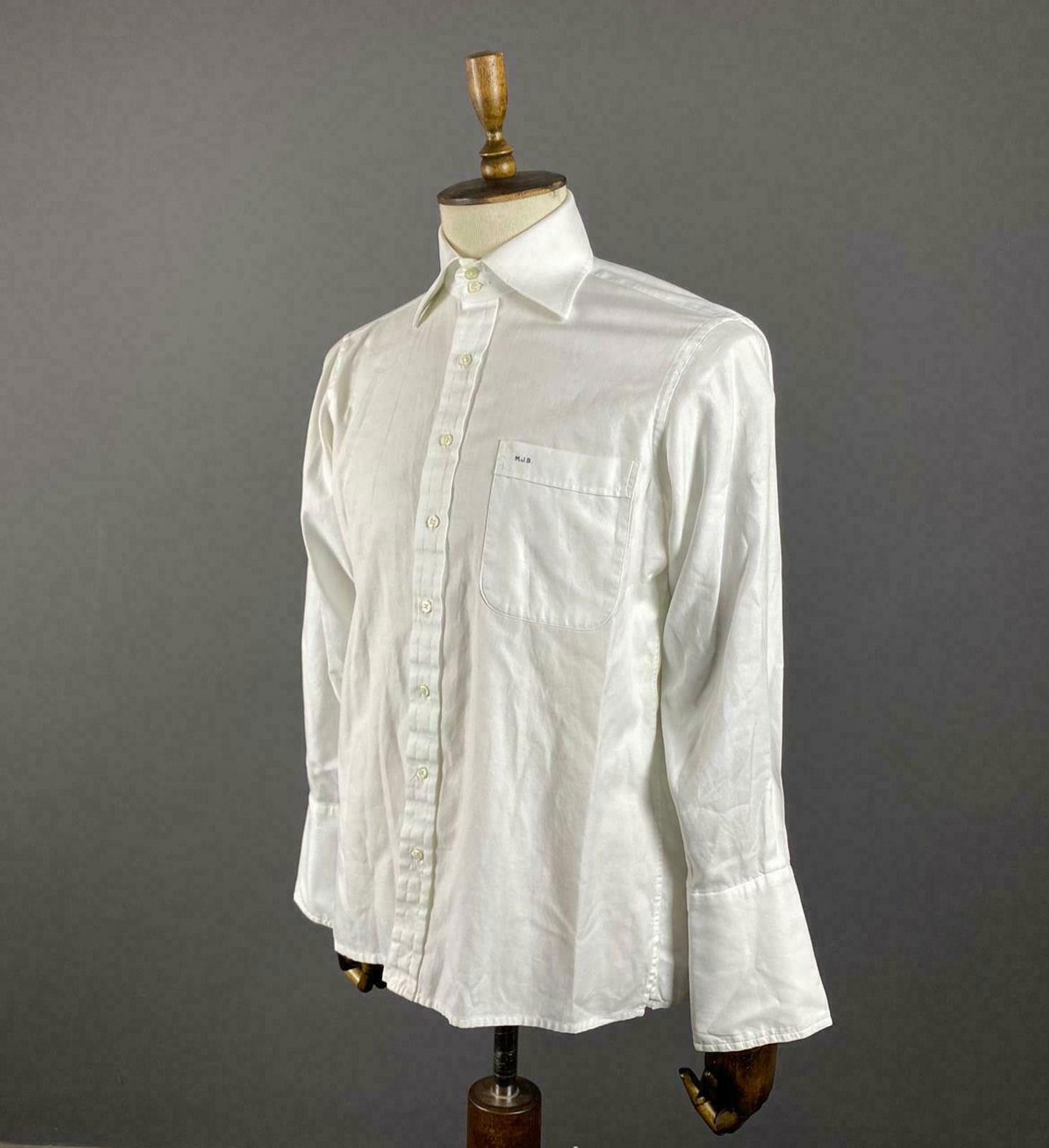 Hackett Hackett White Long Sleeve Button Up Cuff Dress Shirt Large Size US L / EU 52-54 / 3 - 1 Thumbnail