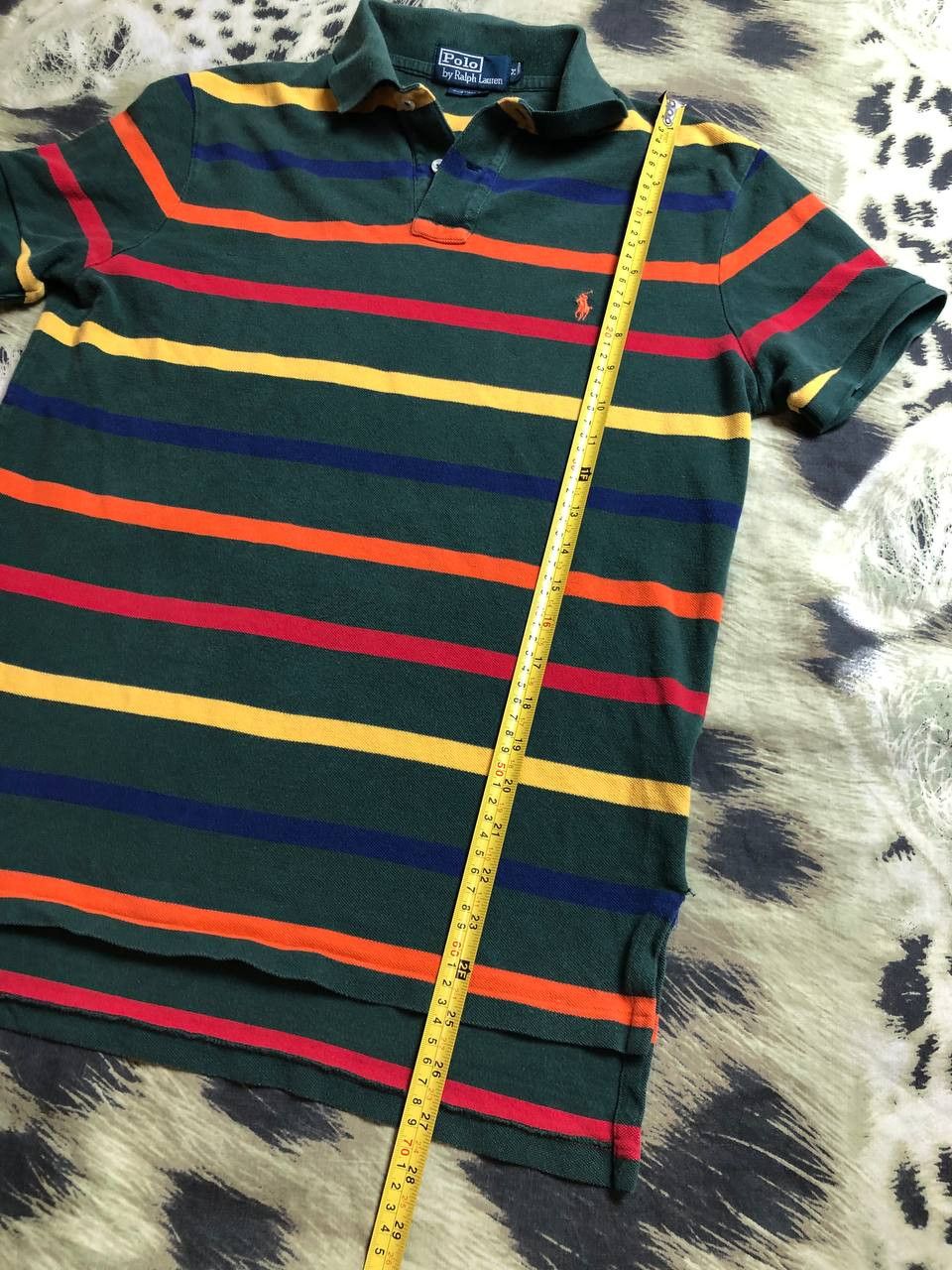 Polo Ralph Lauren Polo Ralph Lauren Custom Slim Fit striped mesh polo Size US M / EU 48-50 / 2 - 11 Thumbnail