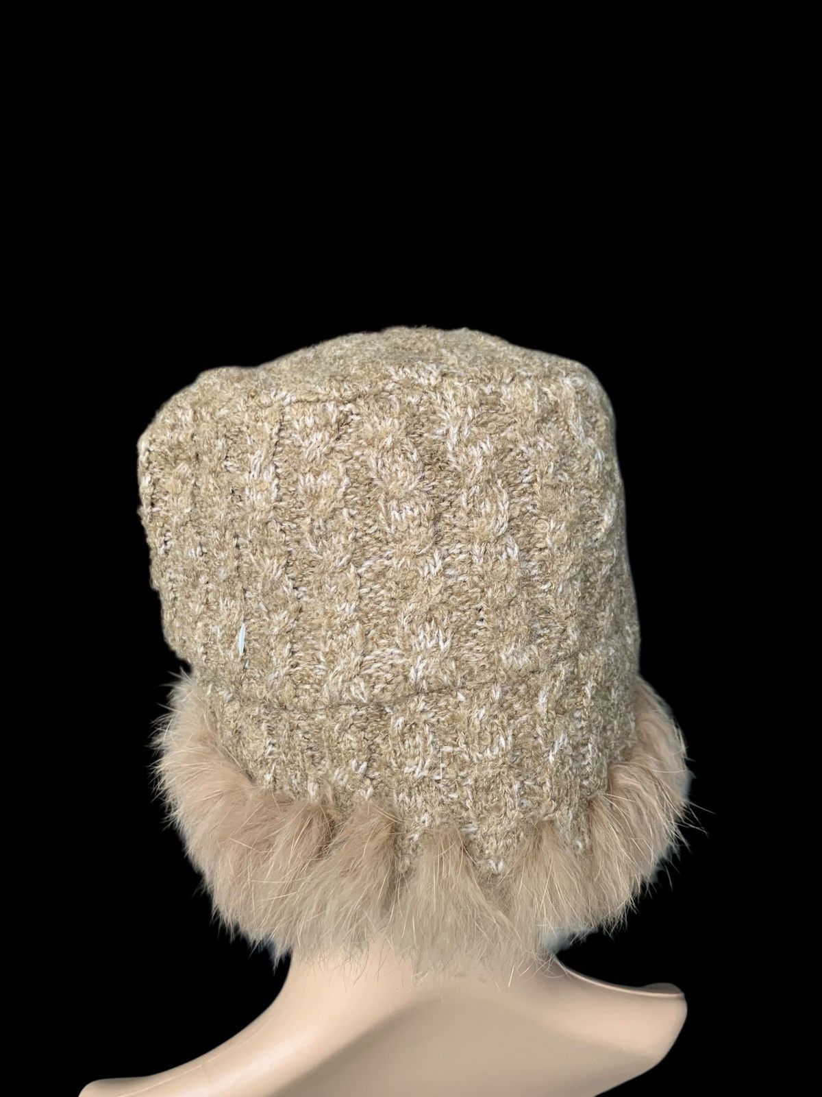 Japanese Brand × Kapital × Vintage Rare Design Vintage Knitted Ladies Caramel Hat Size ONE SIZE - 5 Thumbnail