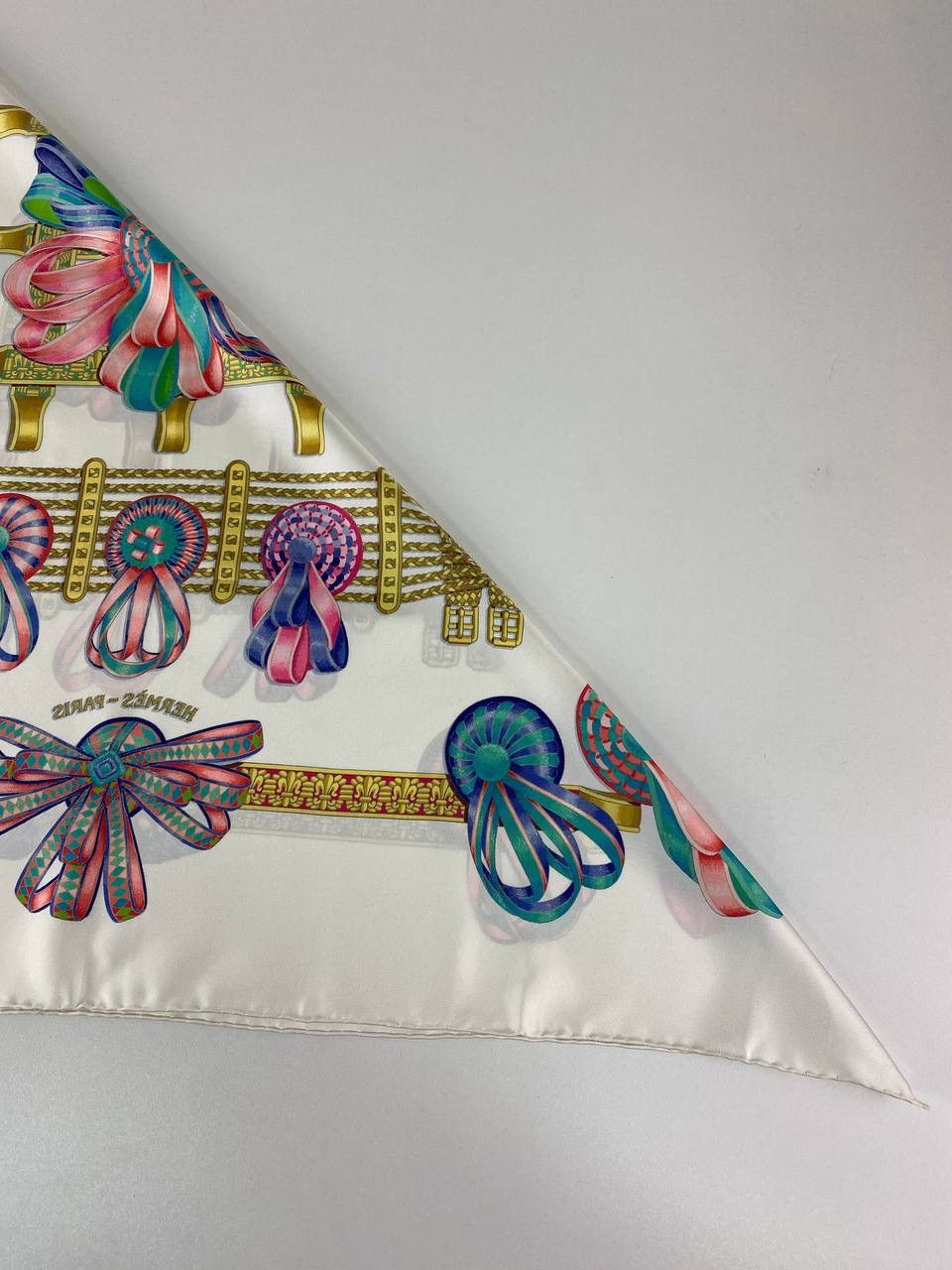 Hermes Hermes 90s Les Rubans Du Cheval scarf Size ONE SIZE - 10 Thumbnail