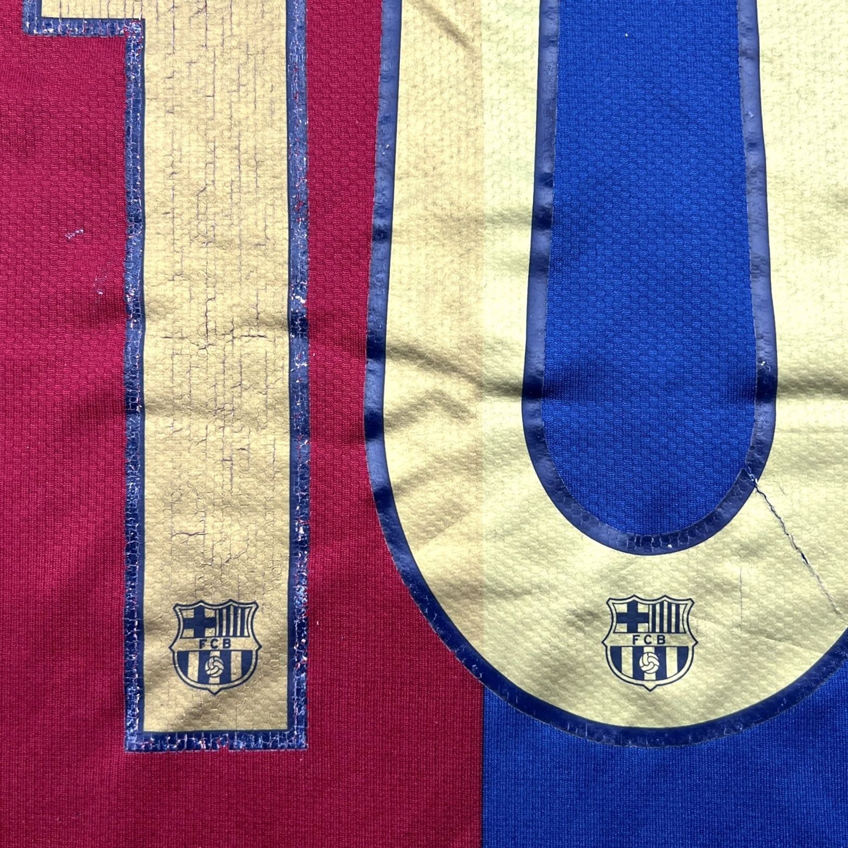Nike Nike Barcelona 2006 2007 Ronaldinho Home Football Jersey Shirt Mens Large Multicolor Short Sleeve Jersey Nike Shirt Mens L Football Jersey Size US L / EU 52-54 / 3 - 7 Thumbnail