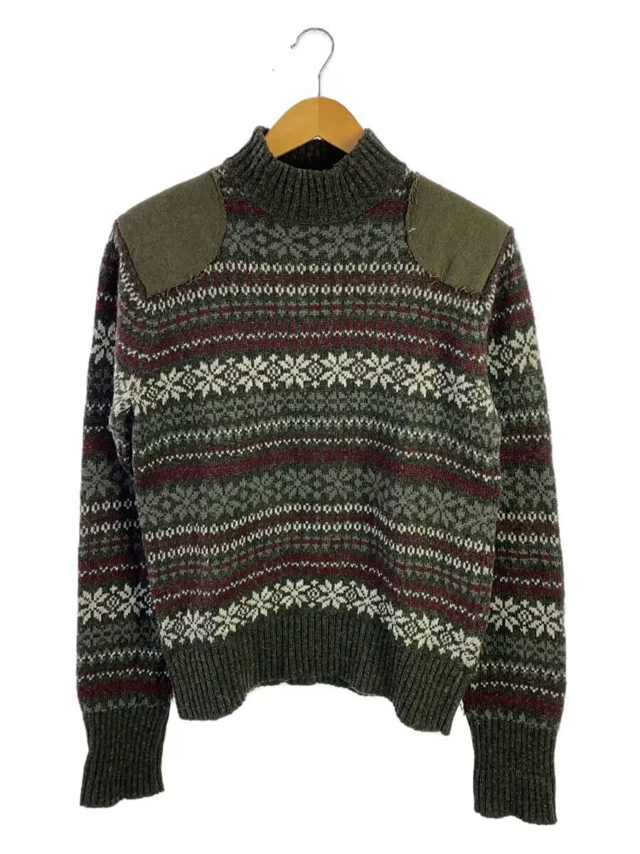 Comme des Garcons × Junya Watanabe Military Patch Nordic Wool Knit Sweater Size US S / EU 44-46 / 1 - 1 Thumbnail
