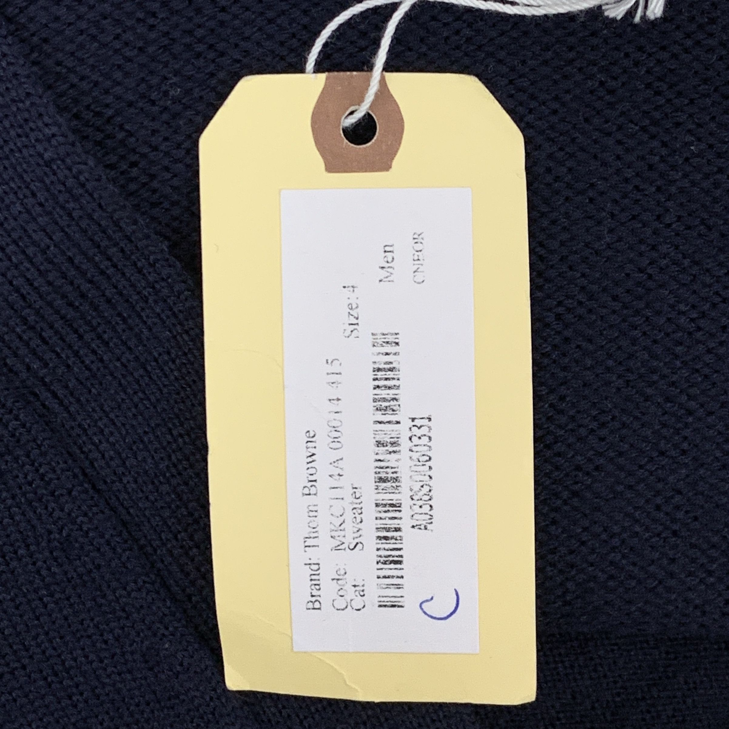 Thom Browne Thom Browne Wool Cardigan Navy (4) Size US XL / EU 56 / 4 - 7 Thumbnail