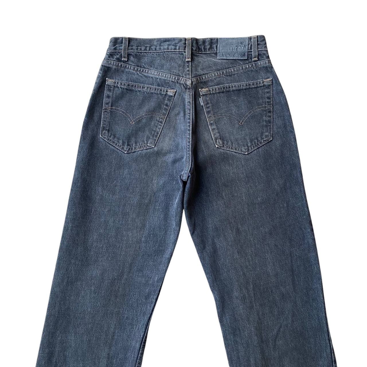 Levi's Vintage Clothing VINTAGE LEVIS 99 SILVERTAB BAGGY LOOSE FADED BLACK DENIM Size US 31 - 3 Thumbnail