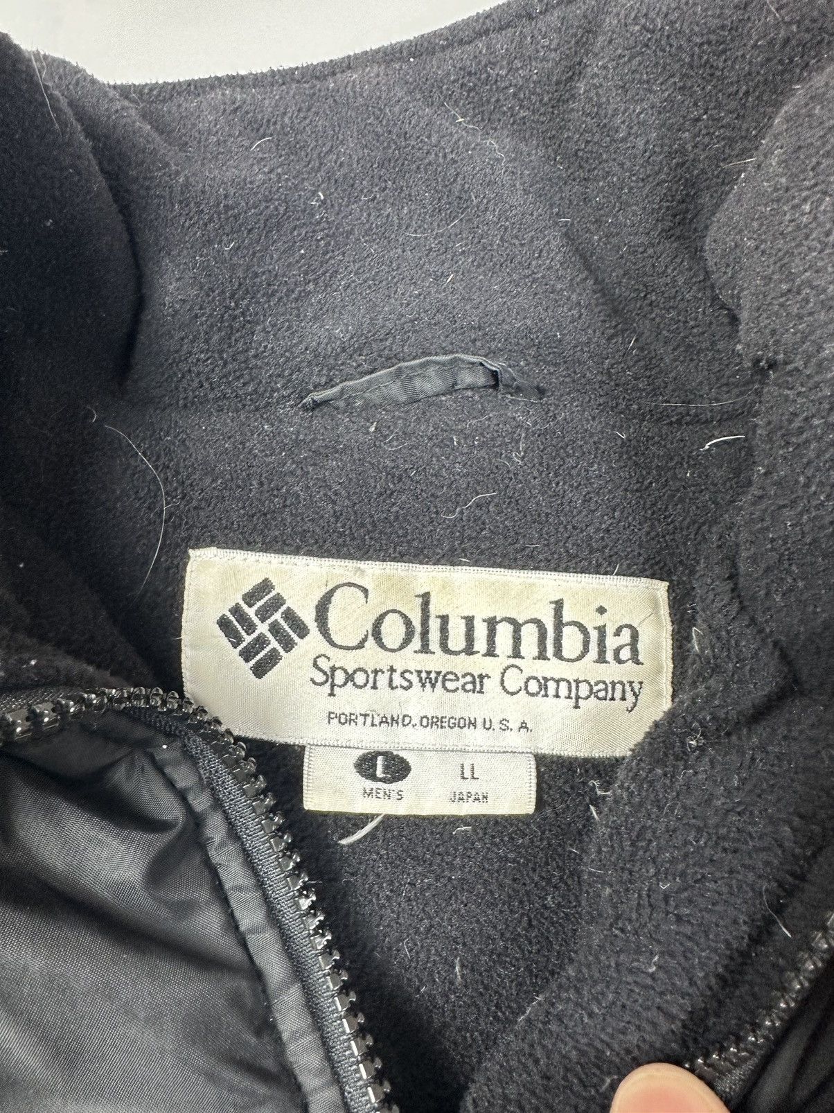 Columbia Columbia Vintage Black Puffer Down Jaket Size US L / EU 52-54 / 3 - 4 Thumbnail