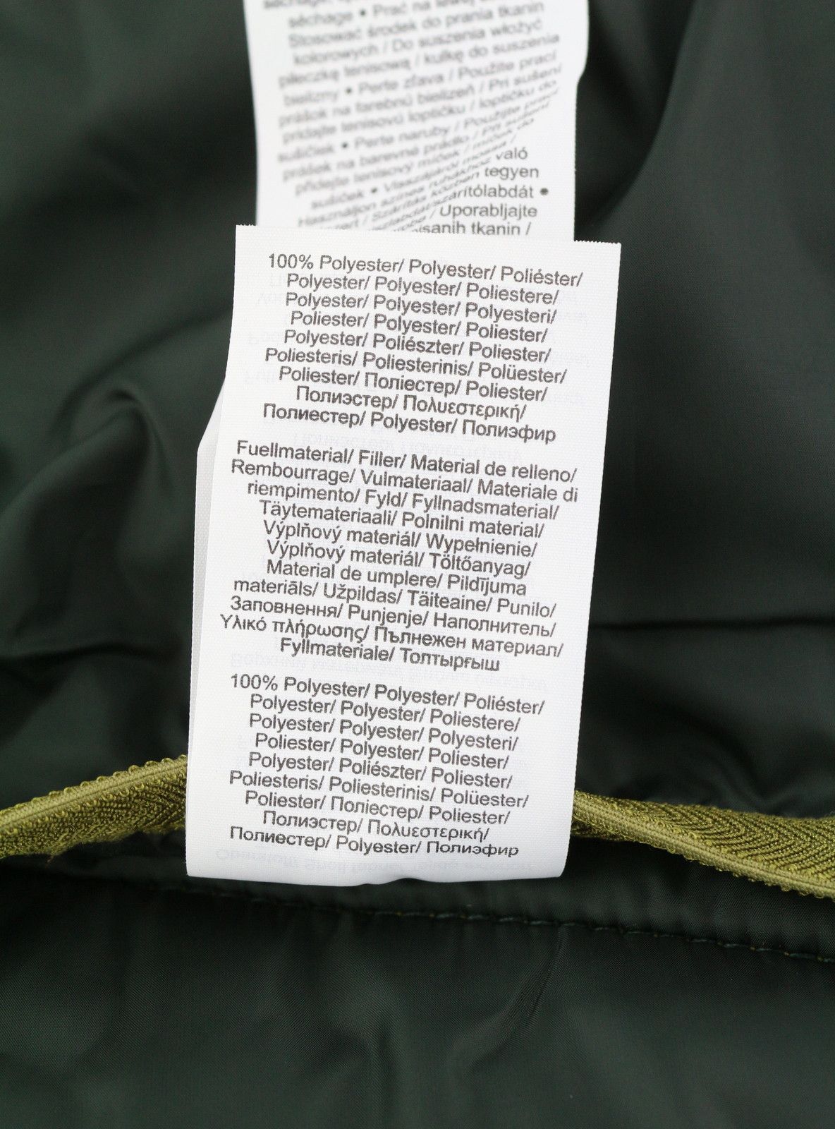 s.Oliver XL Green High Neck Padded Quilted Full Zip 88005 Size US XL / EU 56 / 4 - 10 Thumbnail