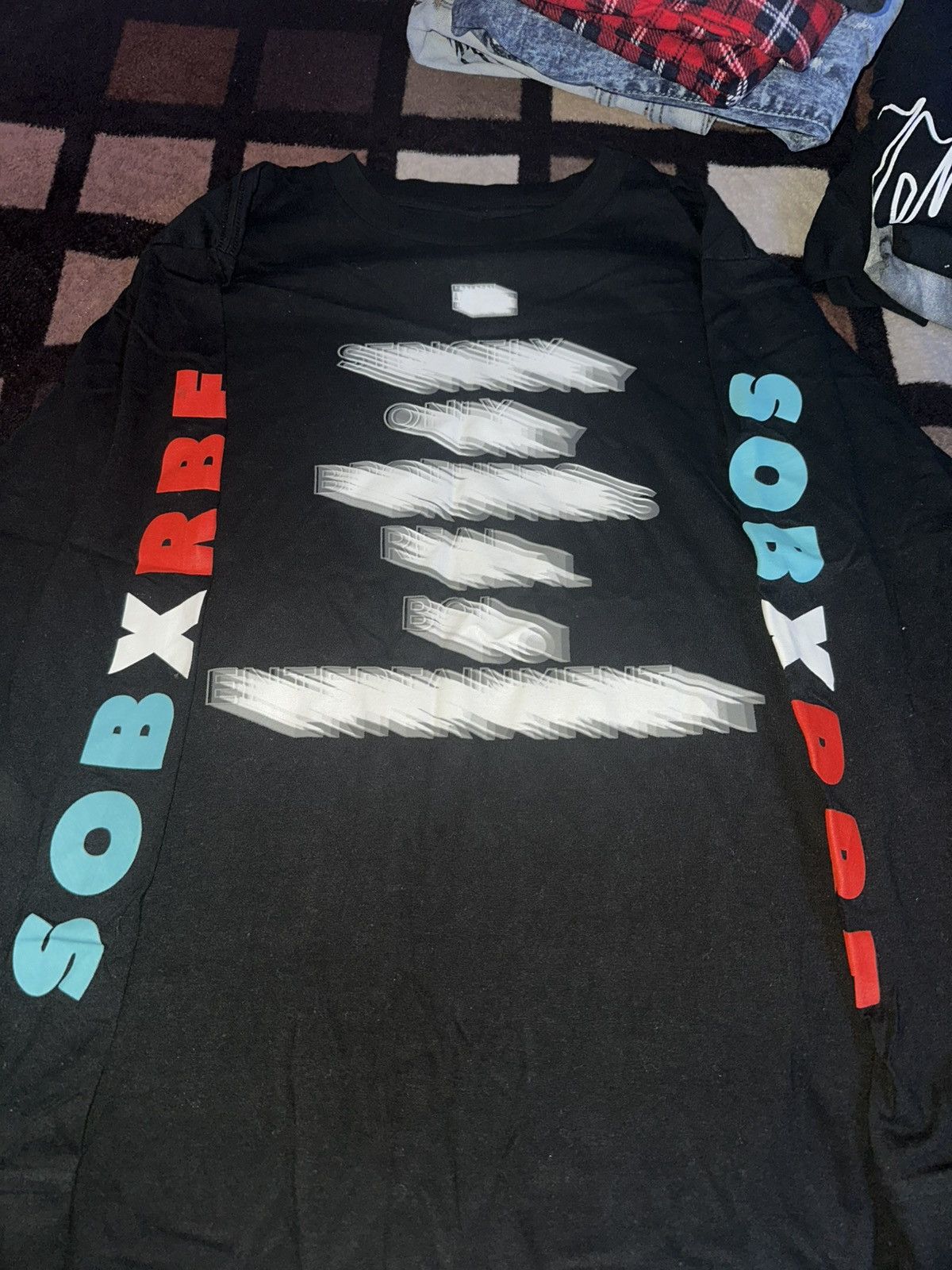 Other SOB X RBE blurred long sleeve shirt Size US S / EU 44-46 / 1 - 1 Thumbnail