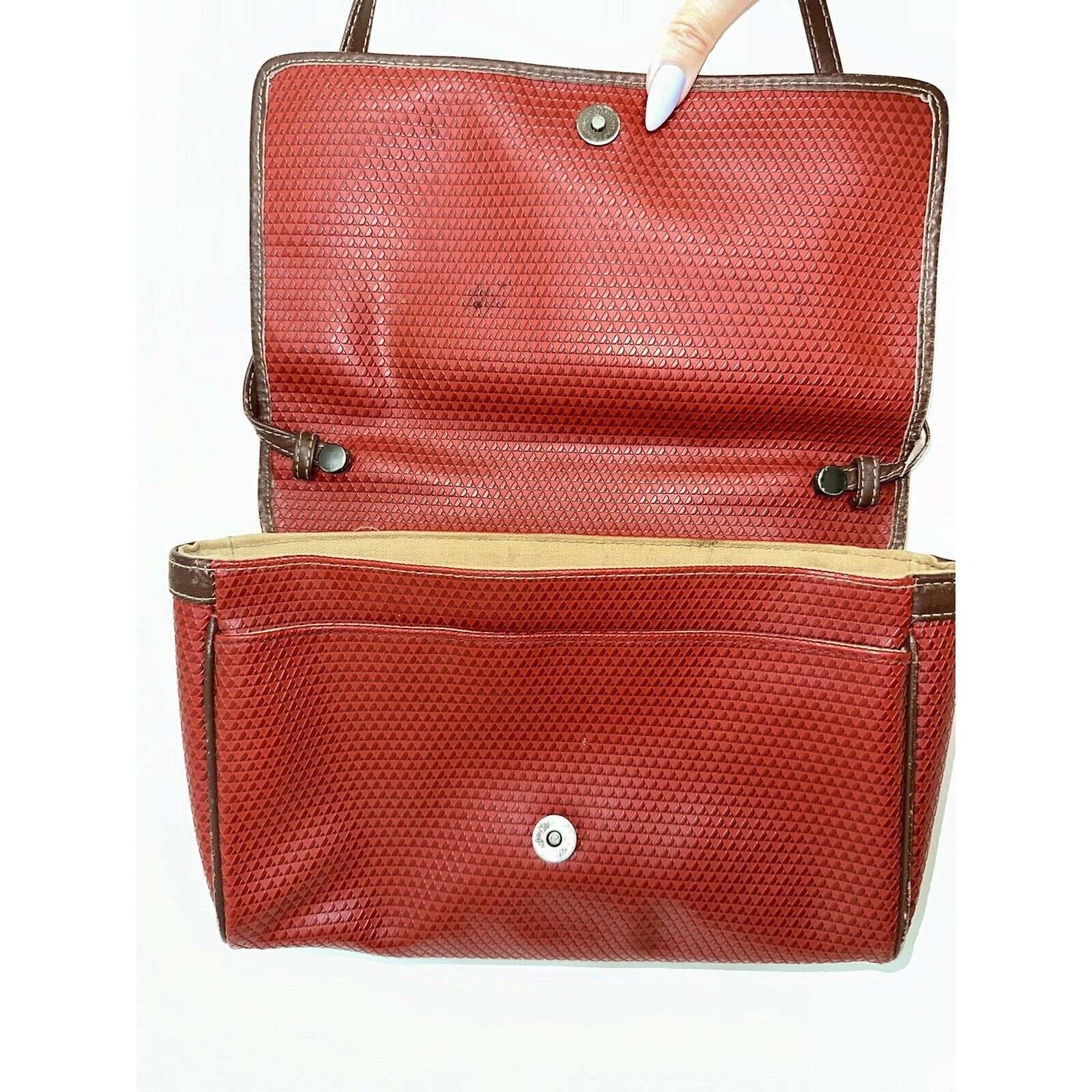 & Other Stories Vintage 80s Liz Claiborne Signature Crossbody Shoulder Bag Size ONE SIZE - 4 Thumbnail