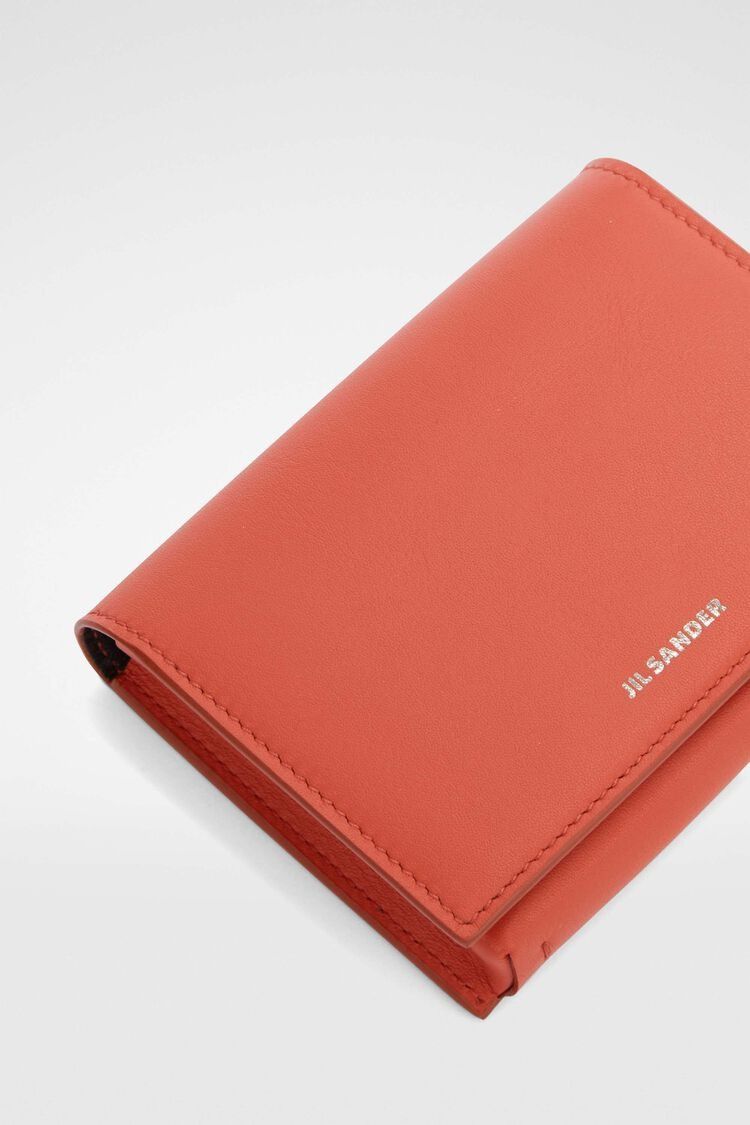 Jil Sander o1mt1gz0725 Size: OS / Card Holder in Red Size ONE SIZE - 4 Thumbnail