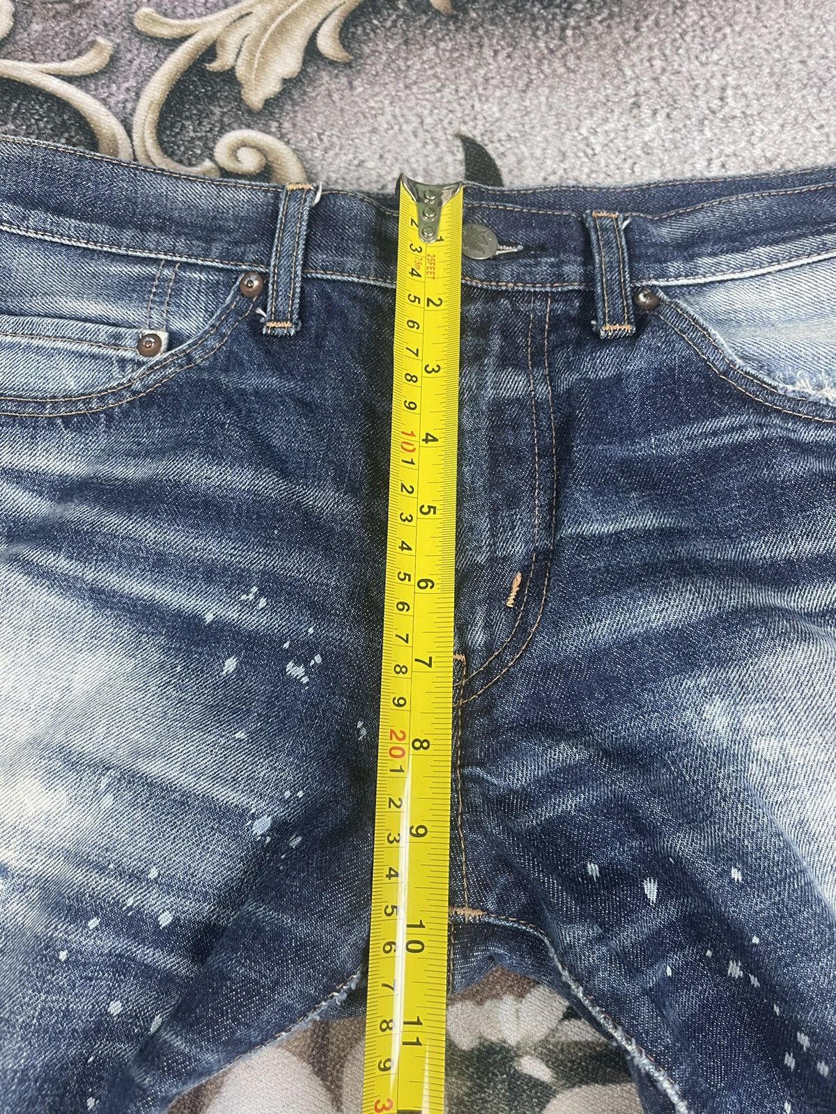 Japanese Brand RNA Native Jeans Distressed Streetwear Size US 31 - 13 Thumbnail