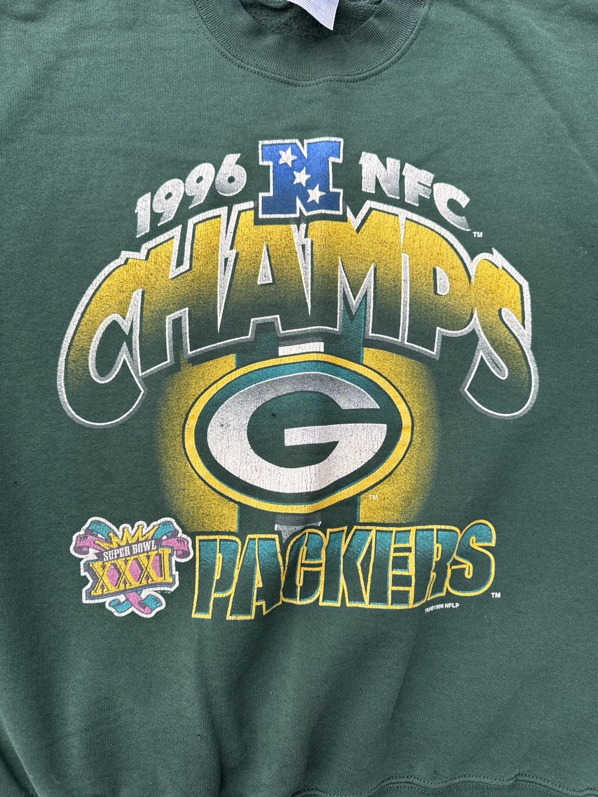 Pro Player Vintage 90s Green Bay Packers Pro Player Sweatshirt XL USA Size US XL / EU 56 / 4 - 4 Thumbnail