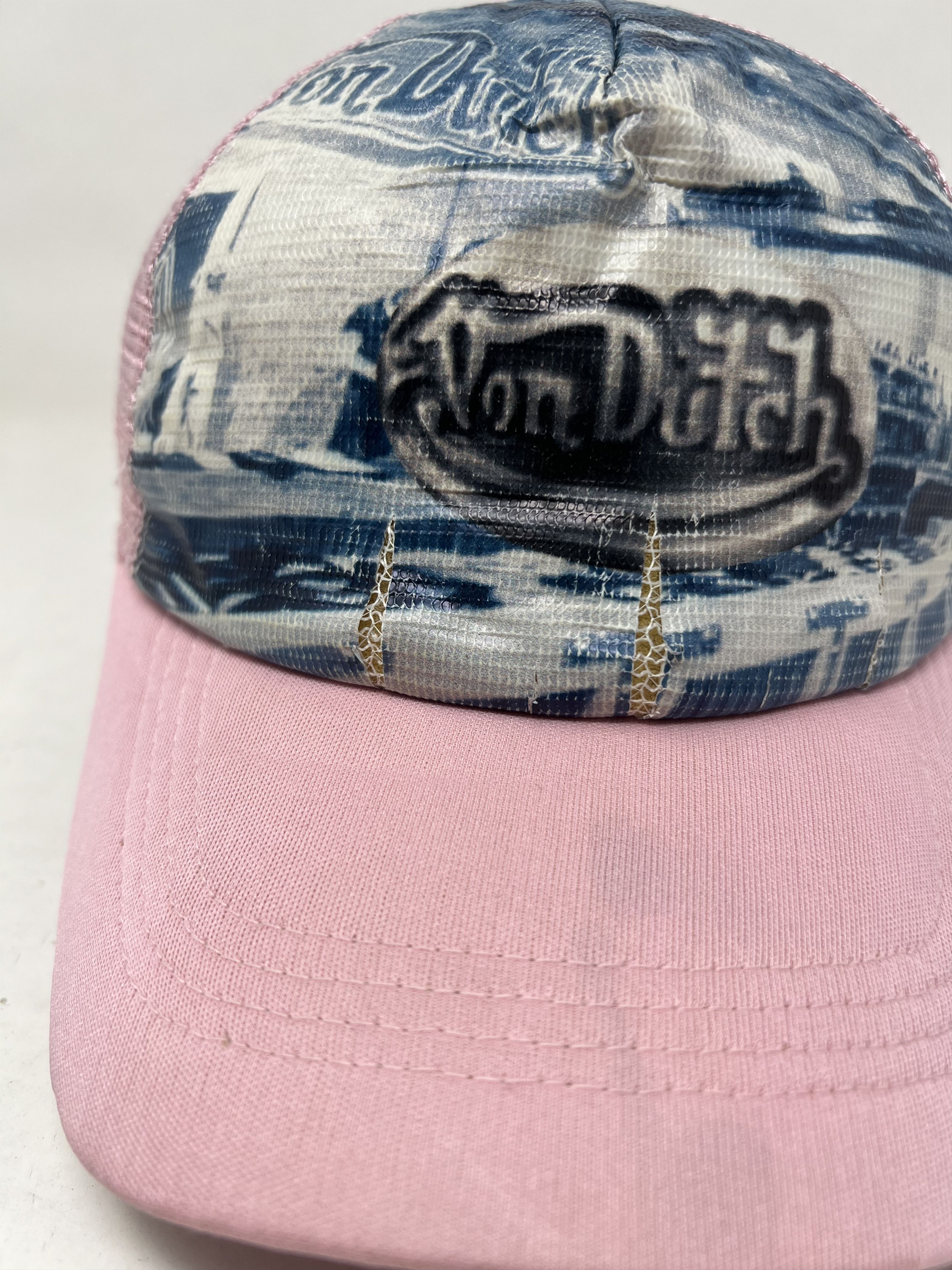 Von Dutch Von Dutch Pink Trucker Hat Size ONE SIZE - 6 Thumbnail