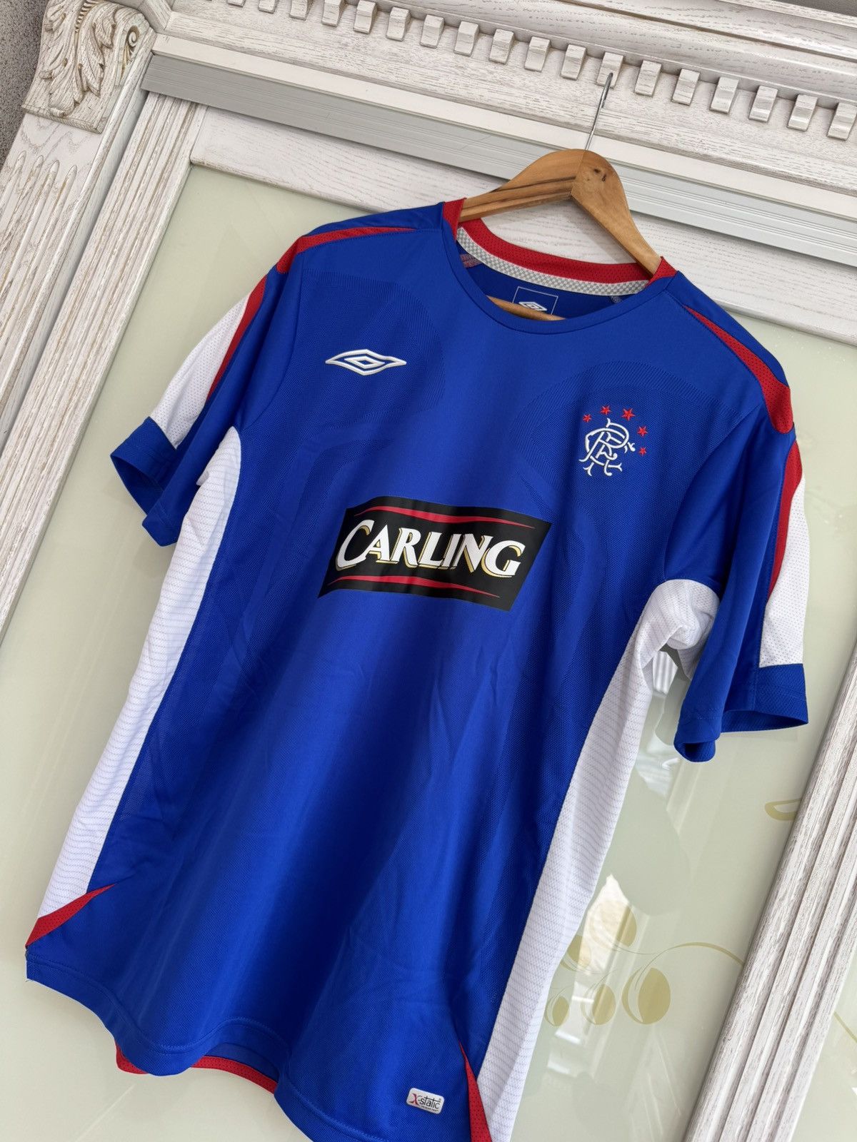 Umbro × Vintage Vintage Glasgow Rangers 2008-2009 Soccer Jersey Football Kit Size US L / EU 52-54 / 3 - 3 Thumbnail