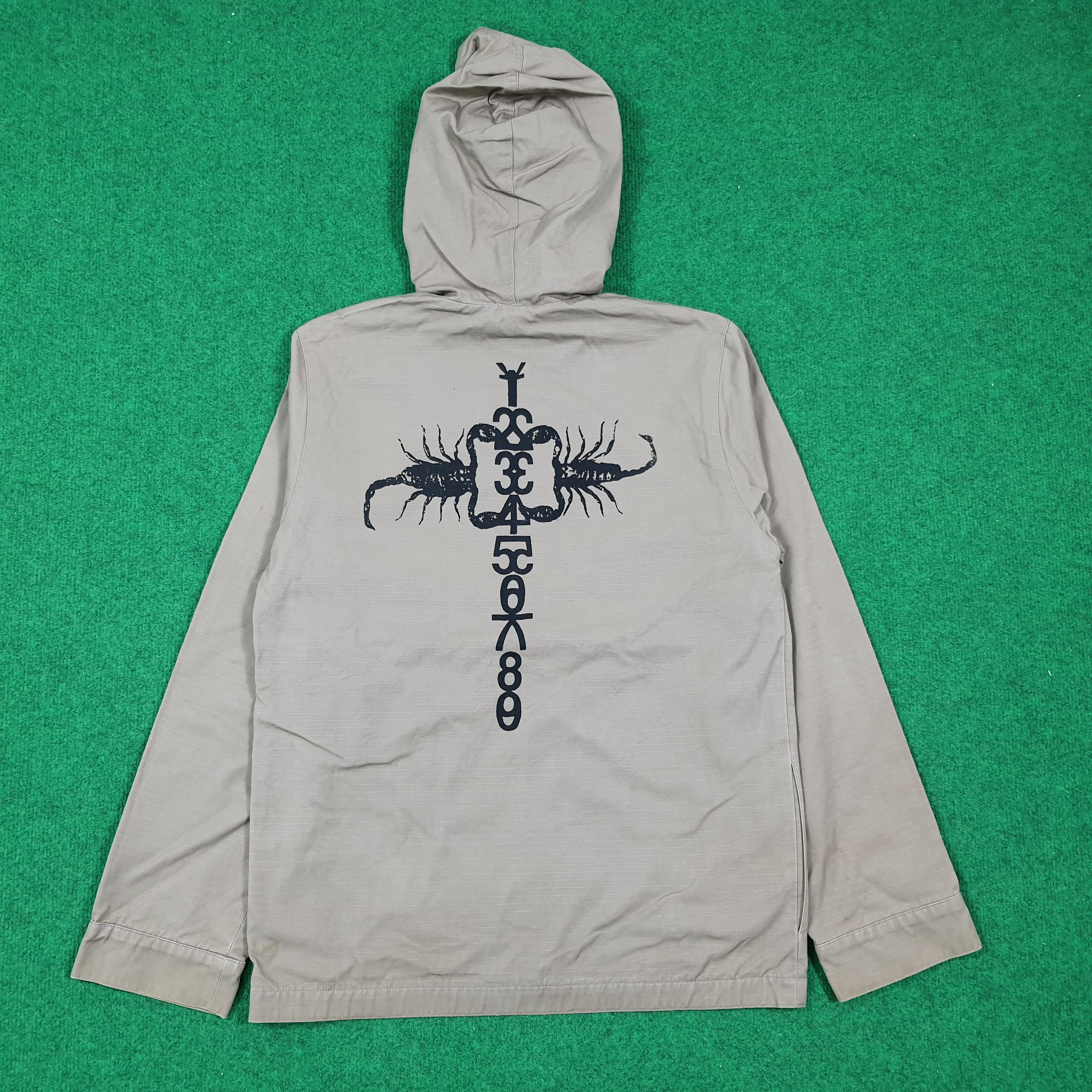 A.P.C. Vintage Rare A.P.C Paris Hooded Jacket Custom Logo C279N23 Size US S / EU 44-46 / 1 - 1 Thumbnail