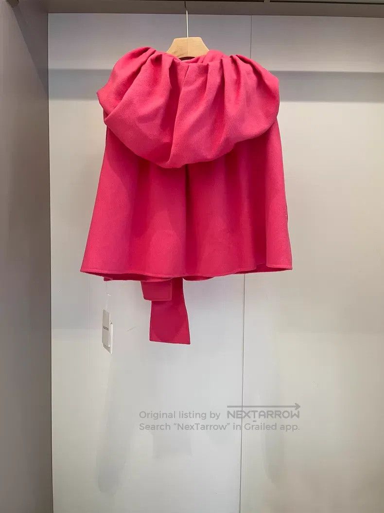 Valentino Valentino Rose pink virgin sheep wool Angora rabbit fur cl Size S / US 4 / IT 40 - 3 Thumbnail