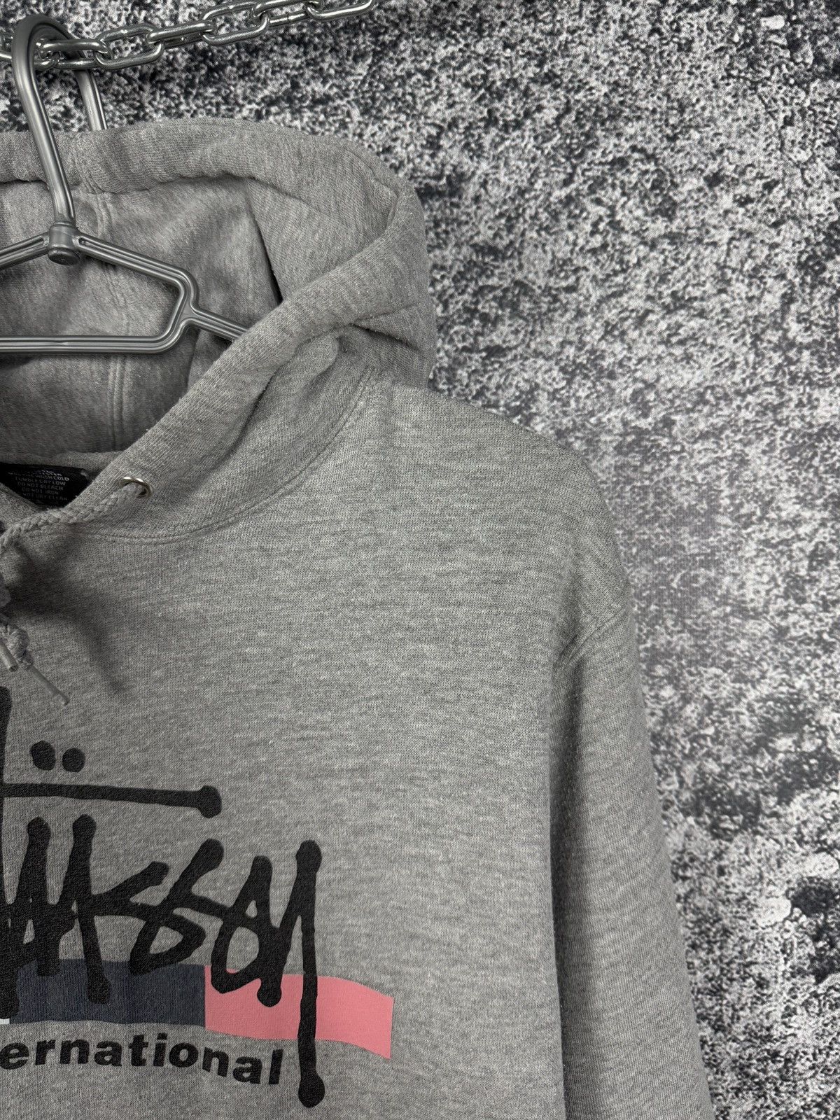 Stussy Stussy International Vintage Hoodie 90s Made in USA Size S Size US S / EU 44-46 / 1 - 2 Thumbnail