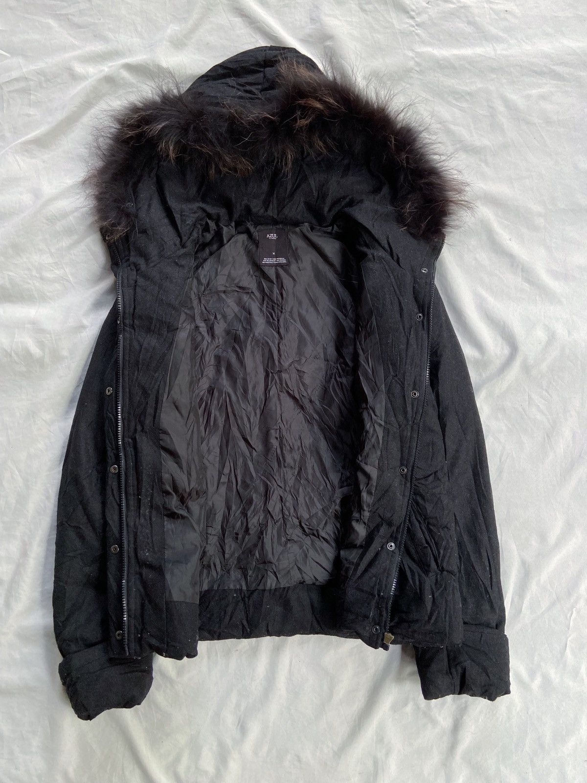 Isamu Katayama Backlash AZUL BY MOUSSY FAUX FUR ZIP JACKET Size US M / EU 48-50 / 2 - 7 Thumbnail