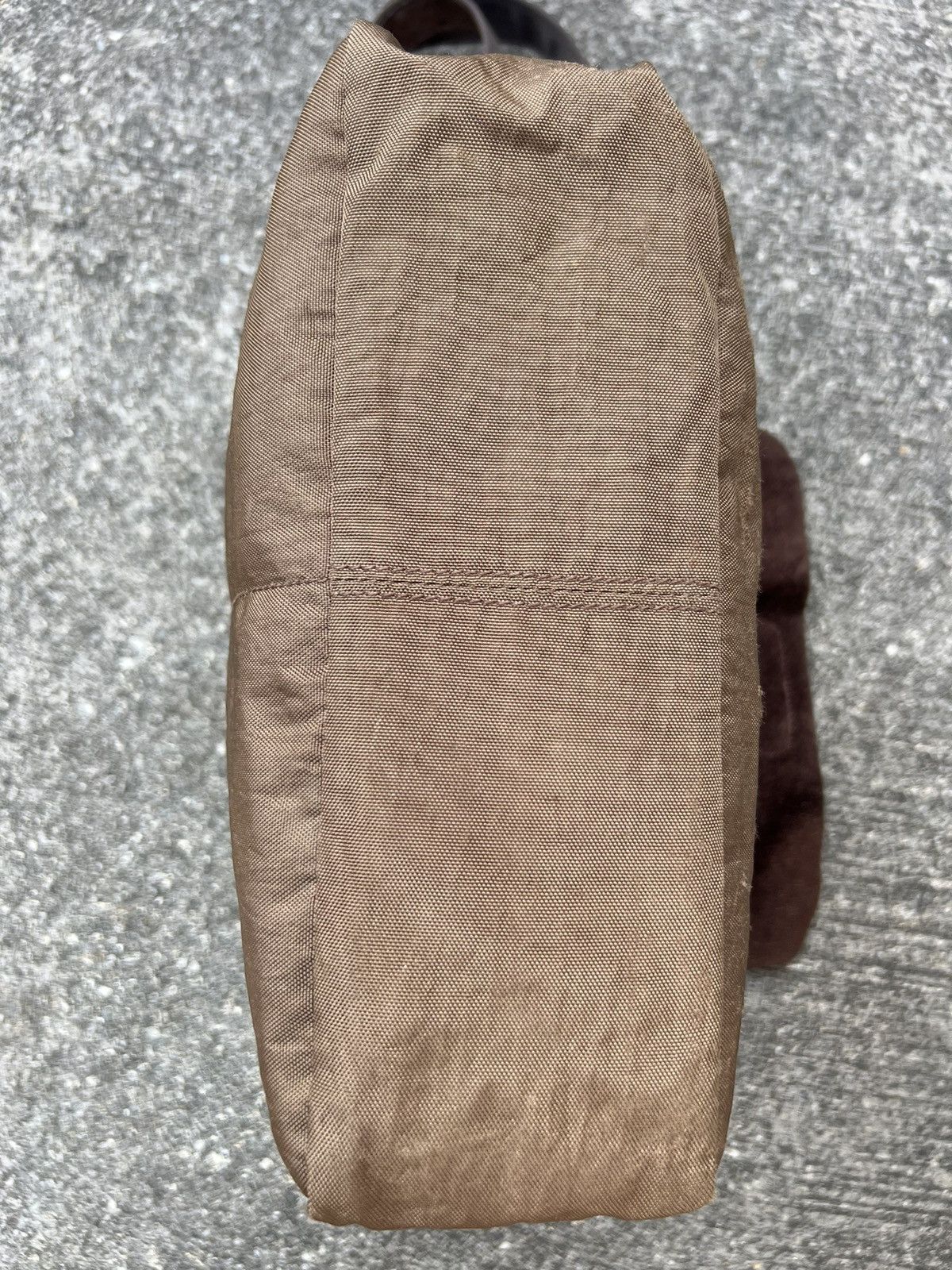 Leather VTG Ibiza Japan Patina Hybrid Leather Sling Bag Size ONE SIZE - 10 Thumbnail