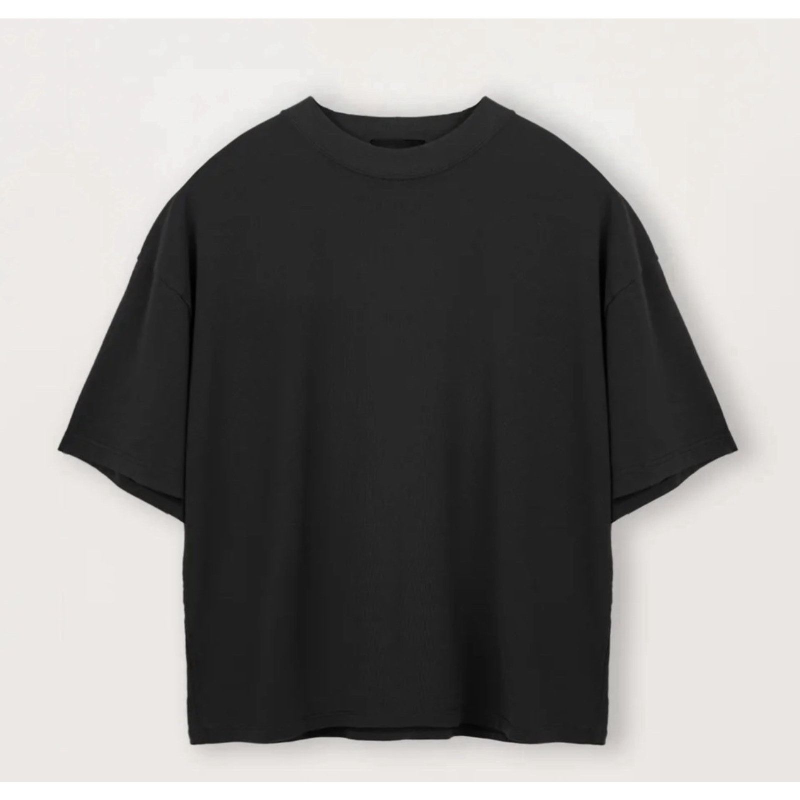 Other UK Destructive Cropped T-Shirt - Black L Size US L / EU 52-54 / 3 - 8 Thumbnail