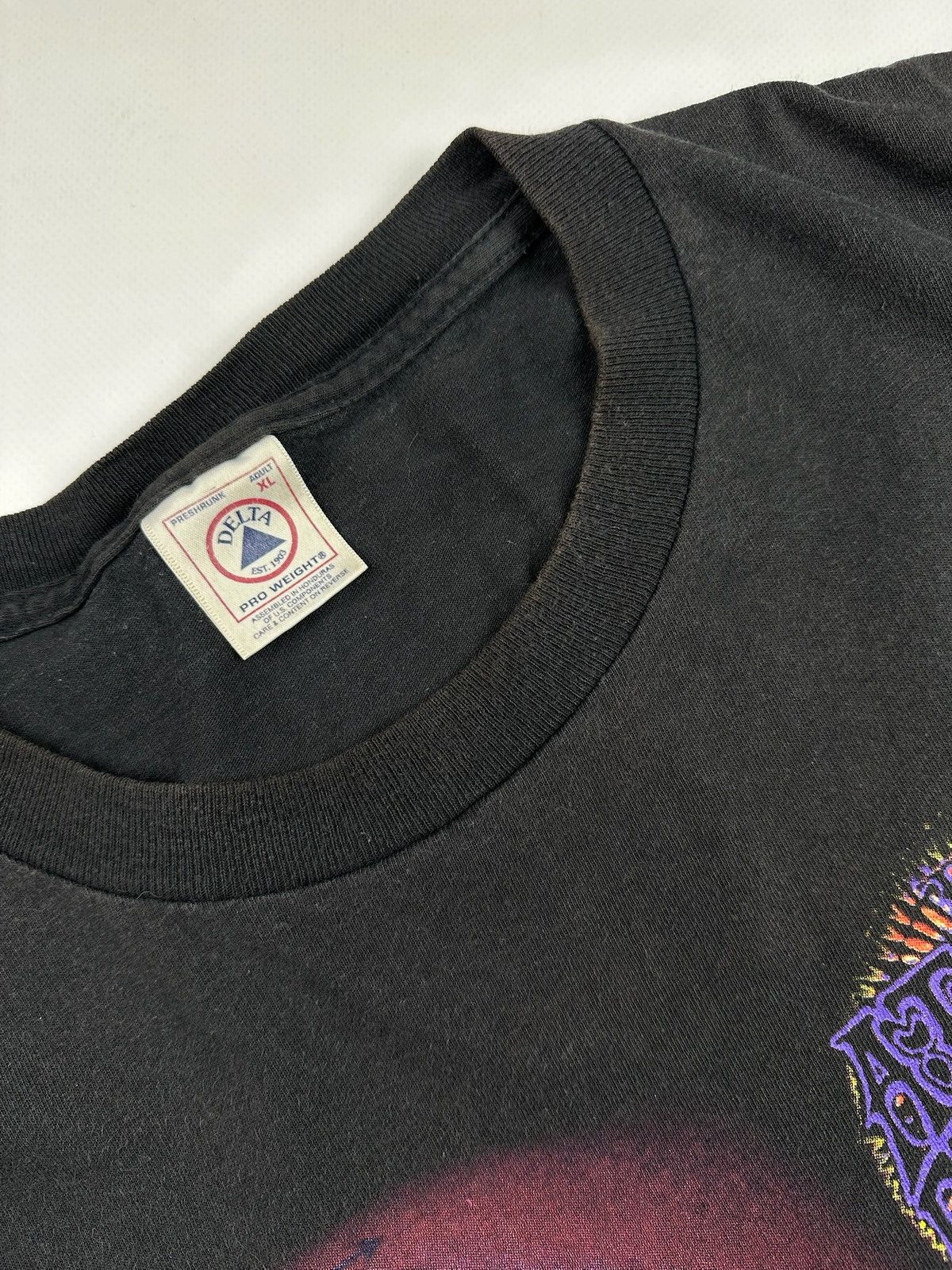 Vintage Naked Sexy Girl nude pornstar atomic bithwax stoner rock tee Size US XL / EU 56 / 4 - 5 Thumbnail
