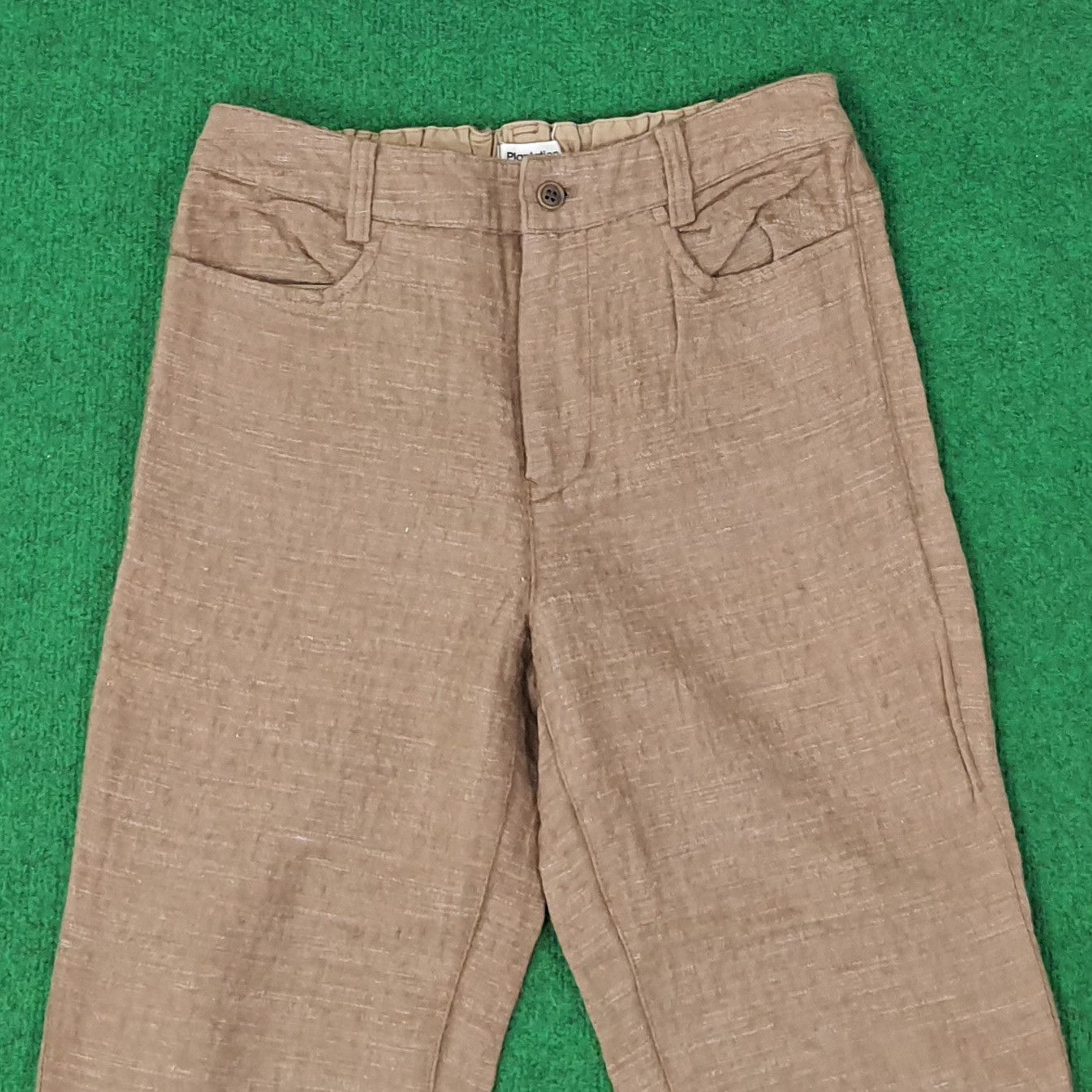 Issey Miyake Vintage Plantation by Issey Miyake Designer Pants C244N14 Size US 27 - 2 Thumbnail