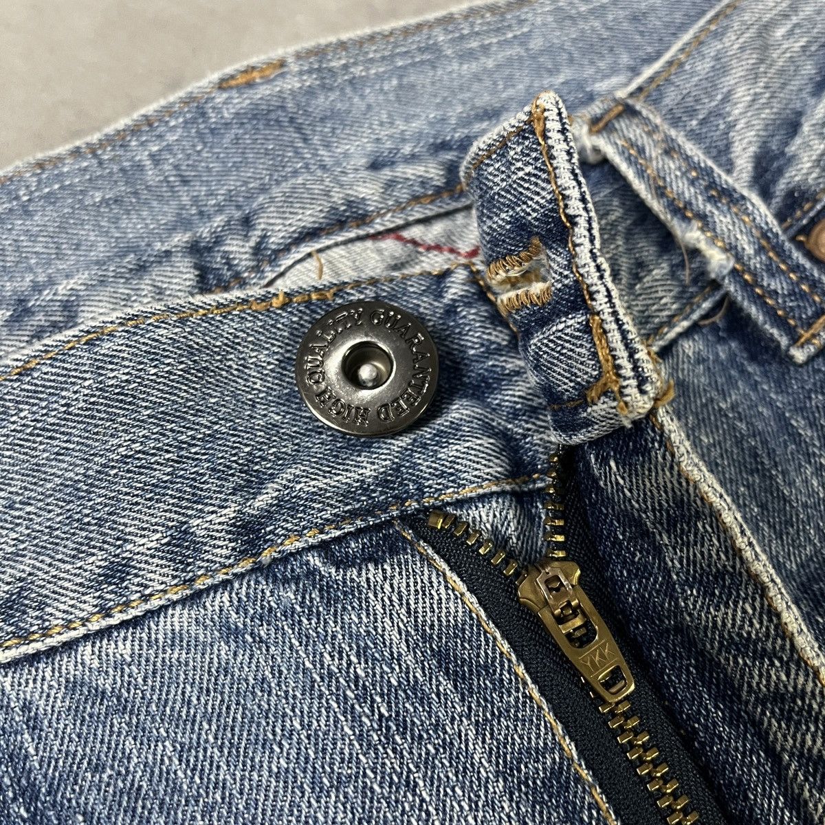 Japanese Brand Rare Japanese Art Denim – Sakura Blossom Embroidery Size US 34 / EU 50 - 8 Thumbnail