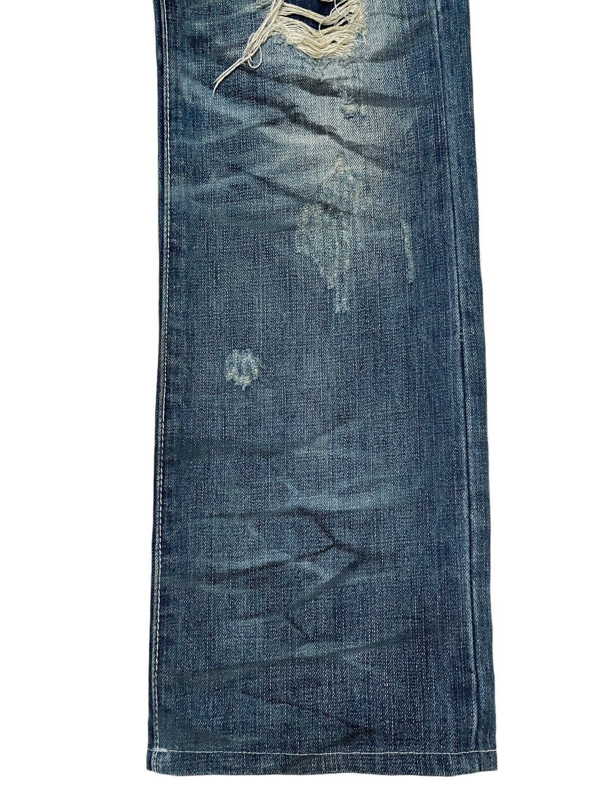 If Six Was Nine × Japanese Brand Vintage Japanese Brand Urban Craft Ripped Jeans 1990s Size US 32 / EU 48 - 7 Thumbnail