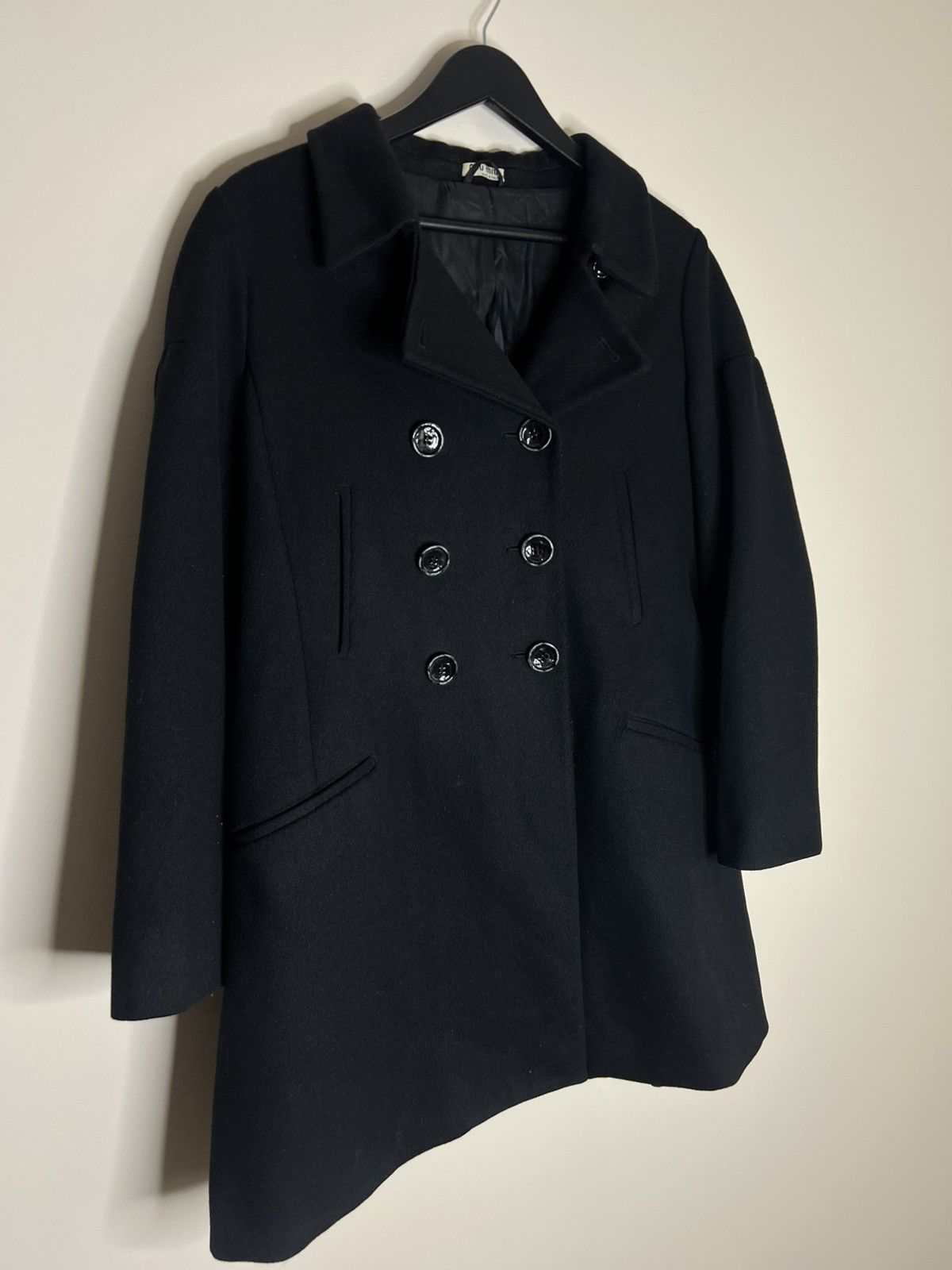 Miu Miu MIU MIU Double-Breasted Wool Coat🧥 Size L / US 10 / IT 46 - 3 Thumbnail