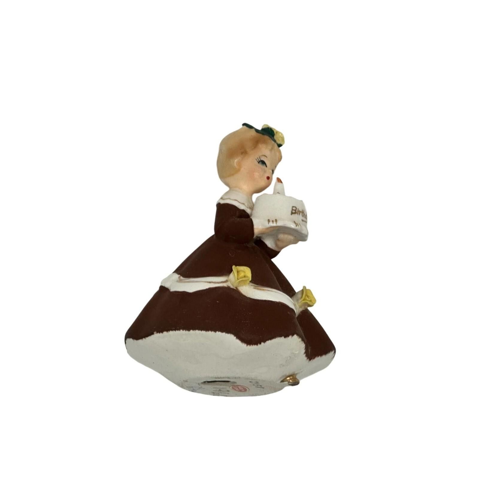 Stafford Vintage Shafford 1950 Happy Birthday Girl Cake 1950 Size ONE SIZE - 8 Thumbnail