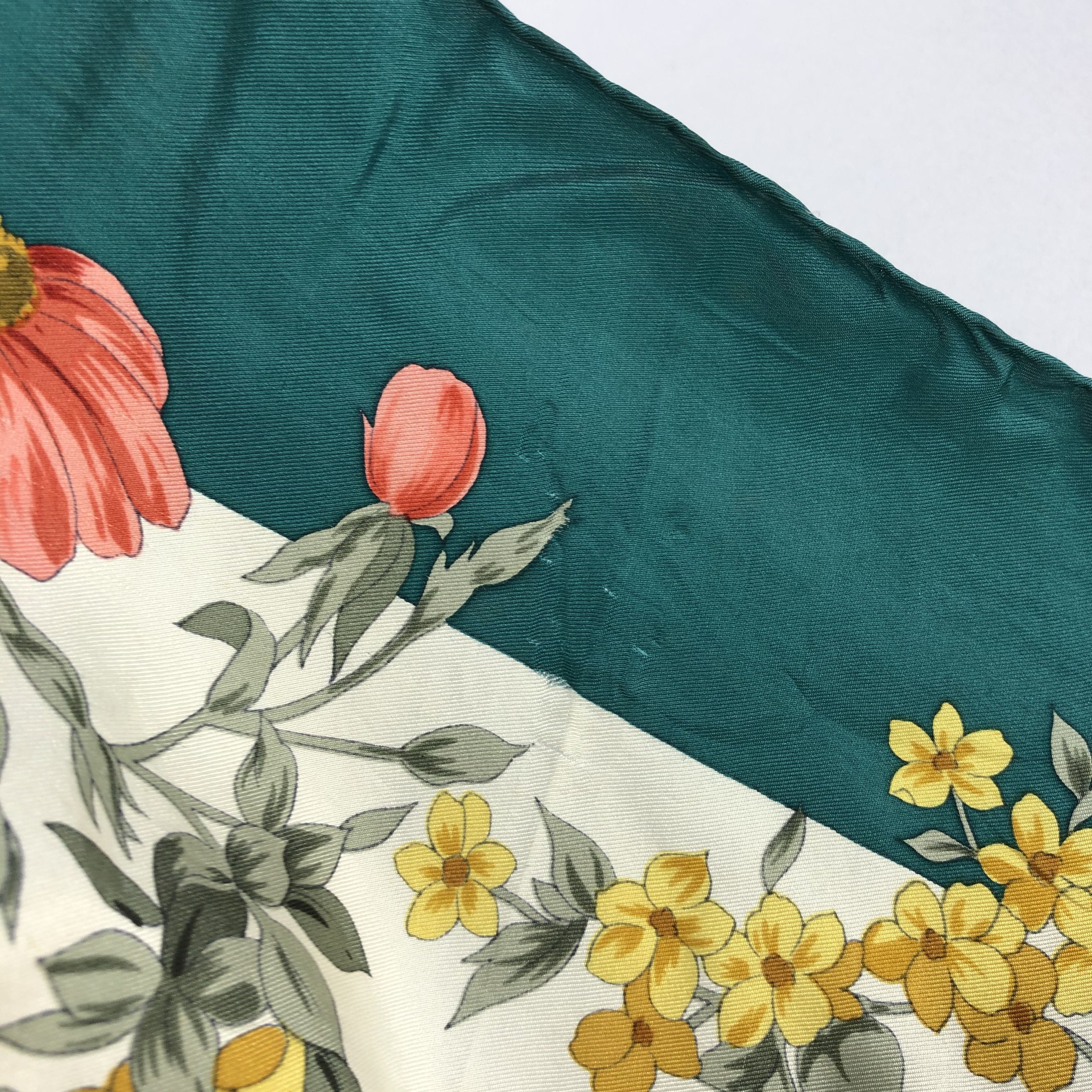 Vintage Vintage Silk Scarf Size ONE SIZE - 7 Thumbnail
