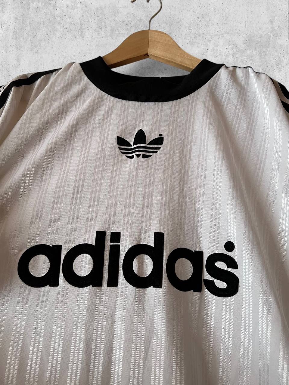 Adidas Adidas vintage Jersey tee t shirt stripped y2k style Size US XL / EU 56 / 4 - 3 Thumbnail