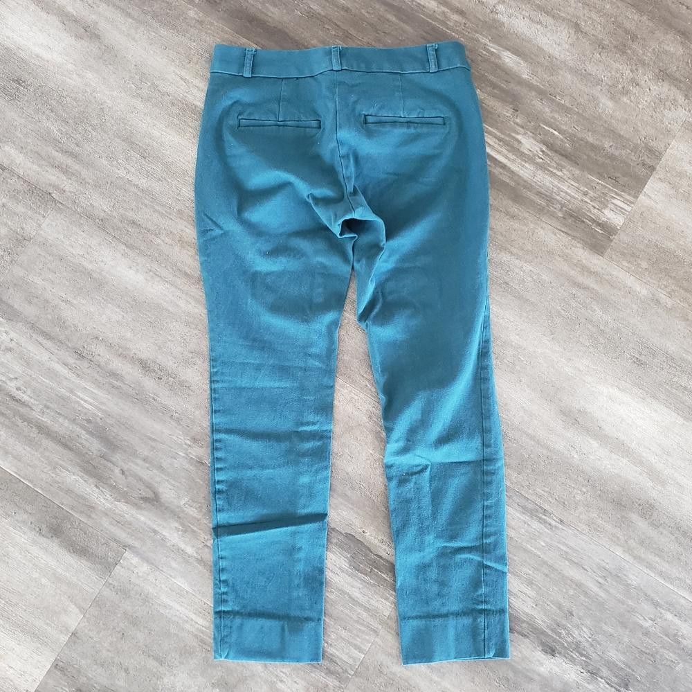 Banana Republic Teal Banana Republic Sloan Dress Pant Size 24" / US 00 / IT 34 - 2 Thumbnail