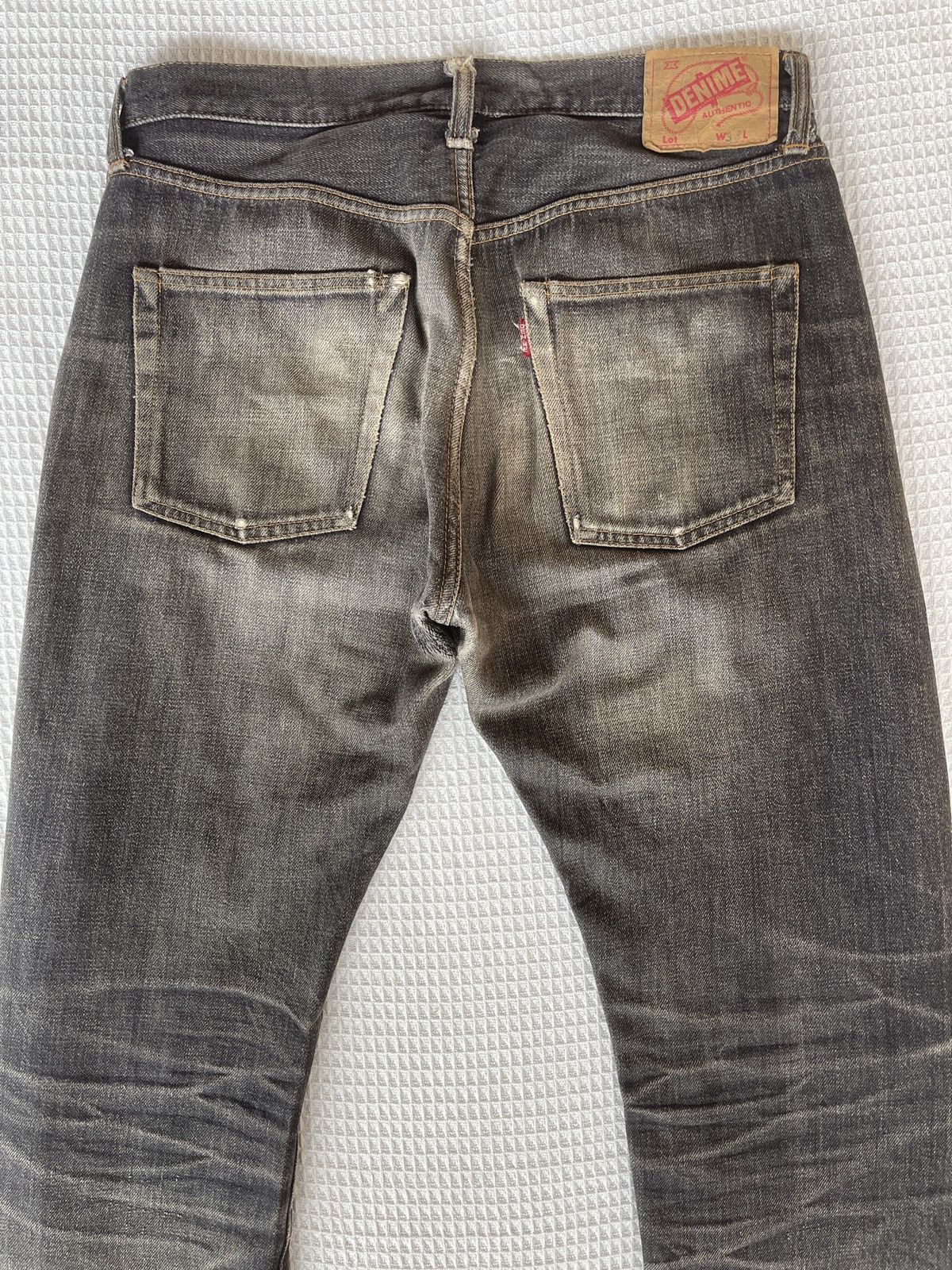 Denime Rare🔥Vintage Denime Japan Selvedge Jeans Size US 33 - 5 Thumbnail
