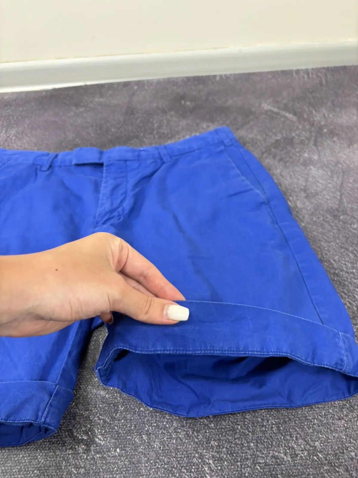 Polo Ralph Lauren × Ralph Lauren × Vintage Vintage Polo Ralph Lauren Classic Fit Blue Classic Shorts Size US 32 / EU 48 - 4 Thumbnail