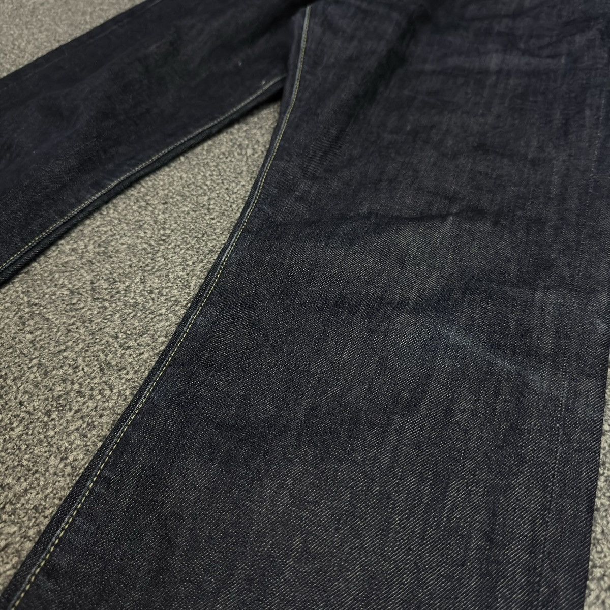 Undercover × Uniqlo Archive ‼️ Japanese Indigo Denim Uniqlo S002 UJ Blue Jeans Size US 33 - 5 Thumbnail