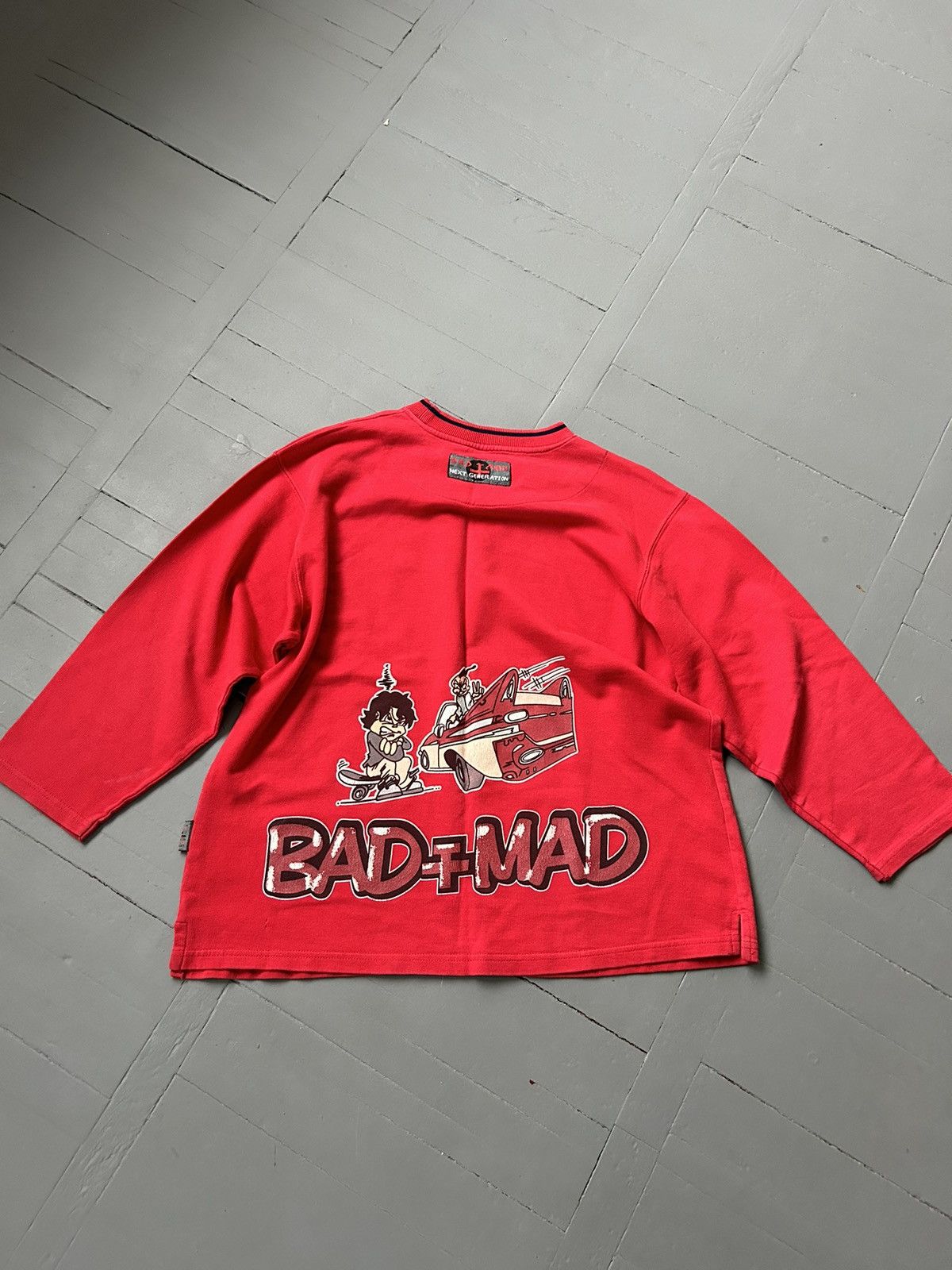 JNCO Vintage 90s sweatshirt bad mad skateboard Size US M / EU 48-50 / 2 - 5 Thumbnail