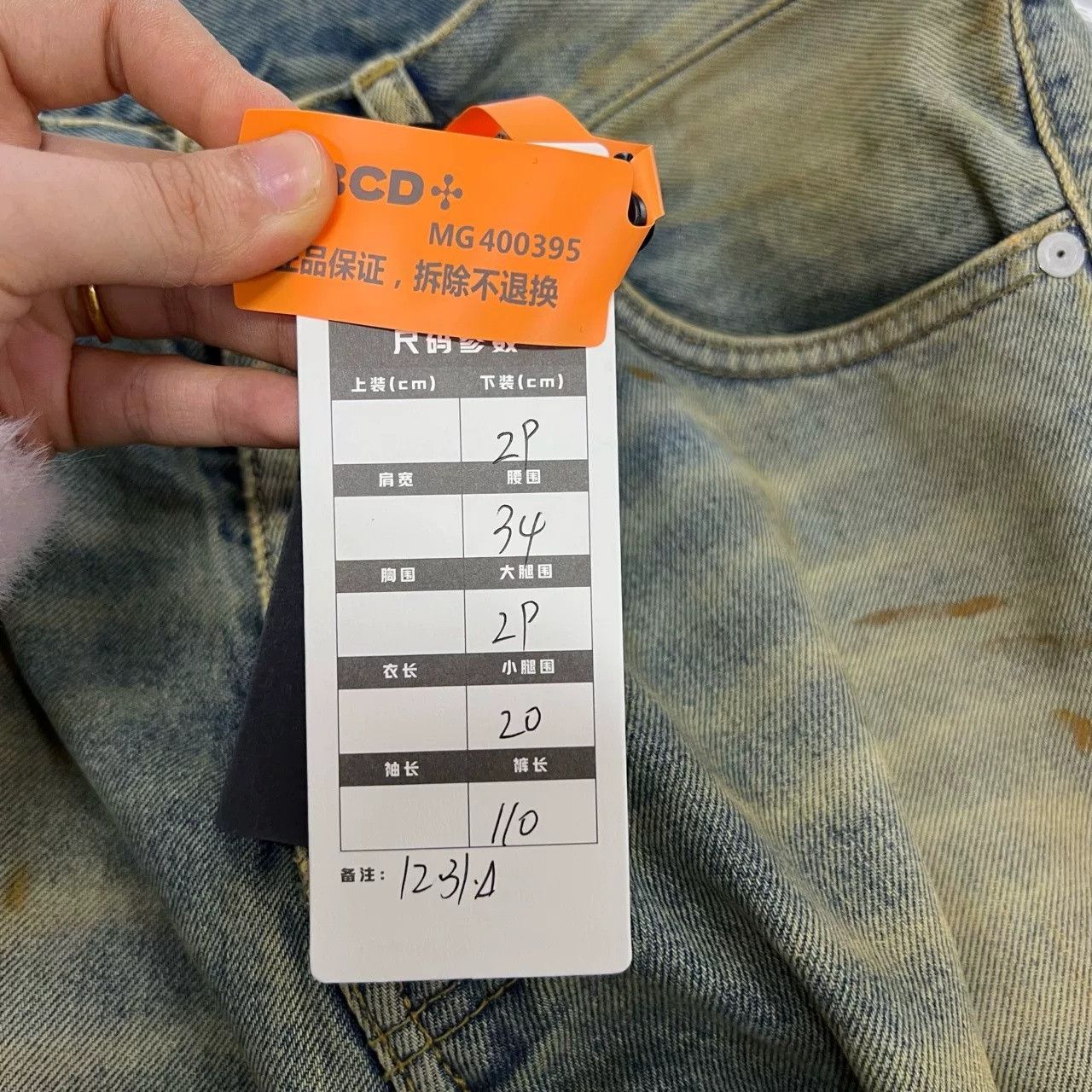 Maison Margiela Maison Margiela Distressed Stone-Wash Jeans Size US 29 - 3 Thumbnail