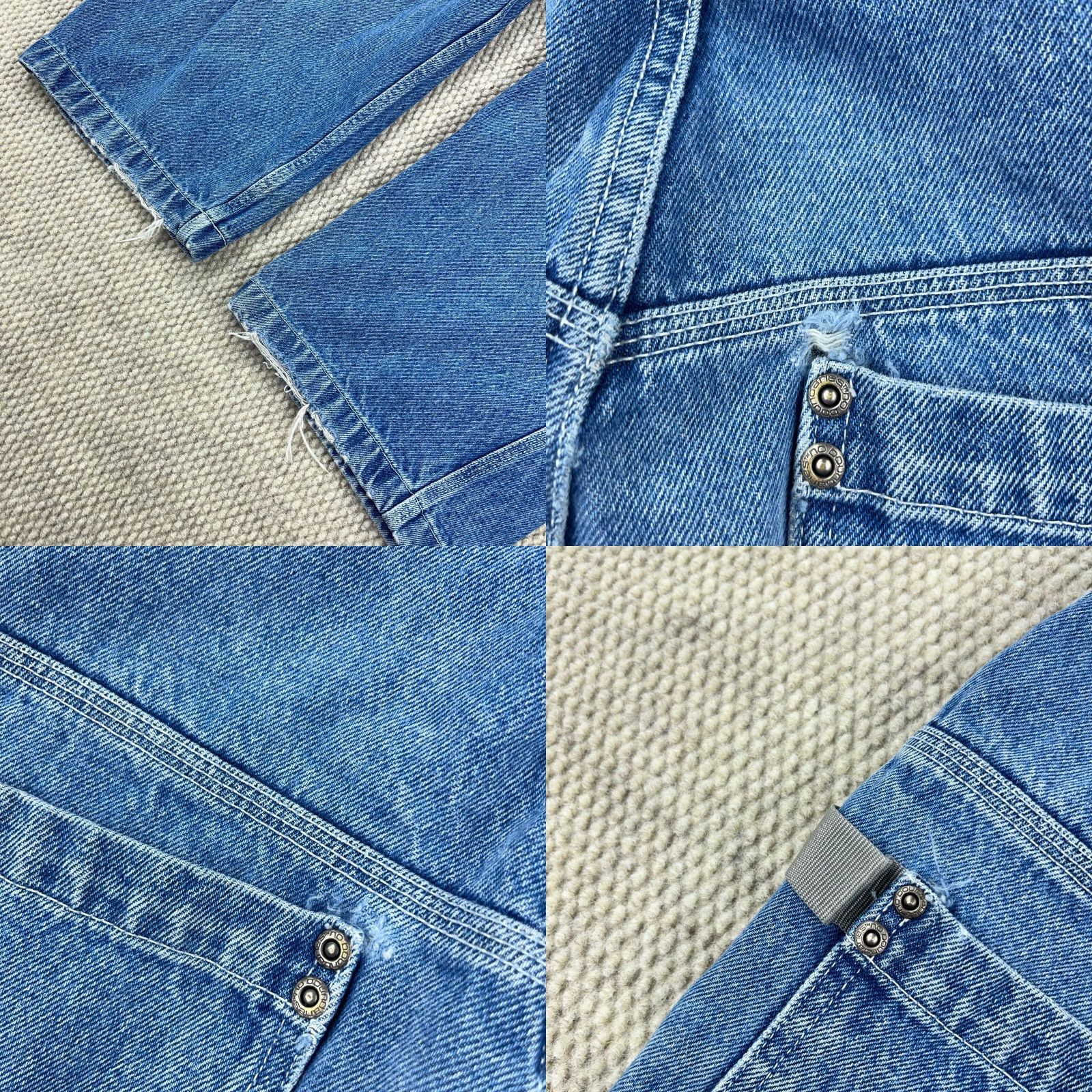Vintage VINTAGE No Boundaries Jeans Men 34x29 Carpenter Baggy Y2K Skate Grunge Wide Leg Jeans Mens Blue 34 Relaxed 5-Pocket Denim Cotton Shirt? Size US 34 / EU 50 - 10 Thumbnail