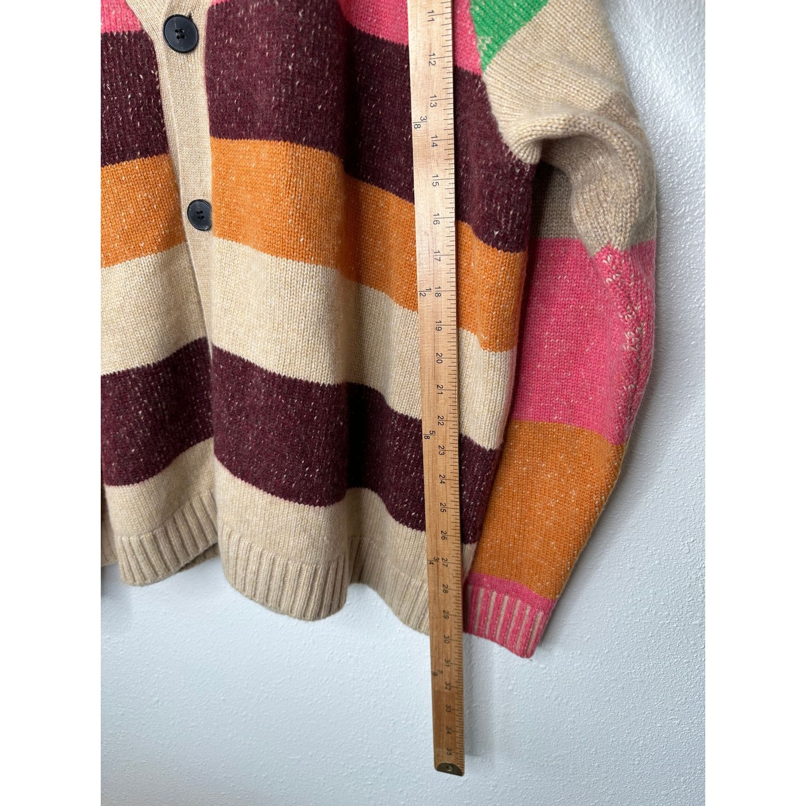 The Elder Statesman The Elder Statesman Enlightened Bear Cashmere Cardigan L Size L / US 10 / IT 46 - 14 Thumbnail