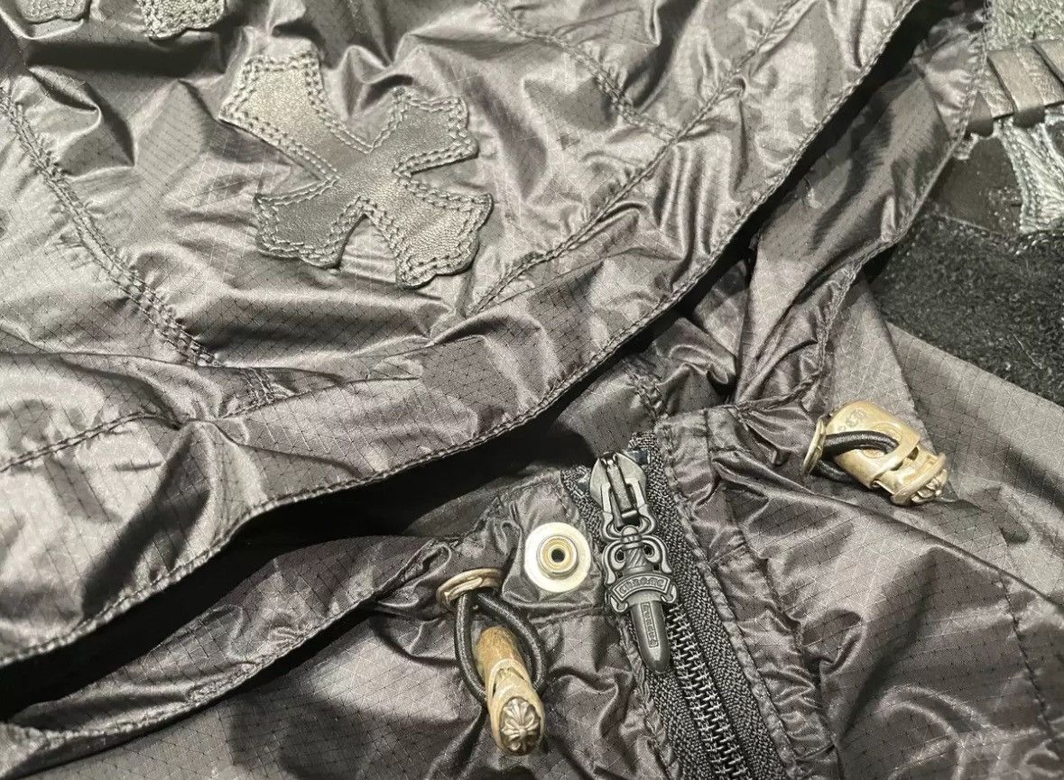 Chrome Hearts × Dover Street Market Leather cross patch dsm ginza windbreaker jacket Size US M / EU 48-50 / 2 - 6 Thumbnail
