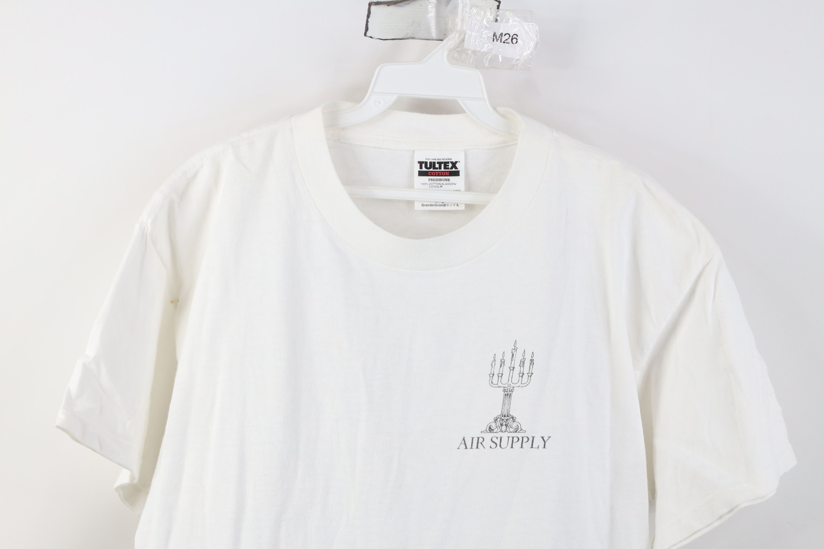 Vintage Vintage 90s Air Supply Band Australia Short Sleeve T-Shirt Size US L / EU 52-54 / 3 - 2 Thumbnail
