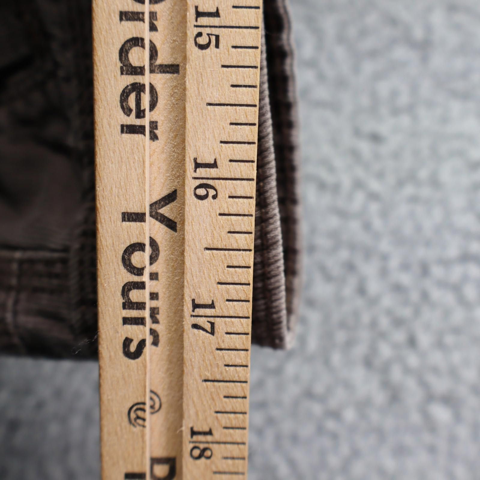 L.E.I. Vtg Cargo Short Girls 15 Brown Cotton L.E.I "Ashley Trouble" Size 24" / US 00 / IT 34 - 5 Thumbnail